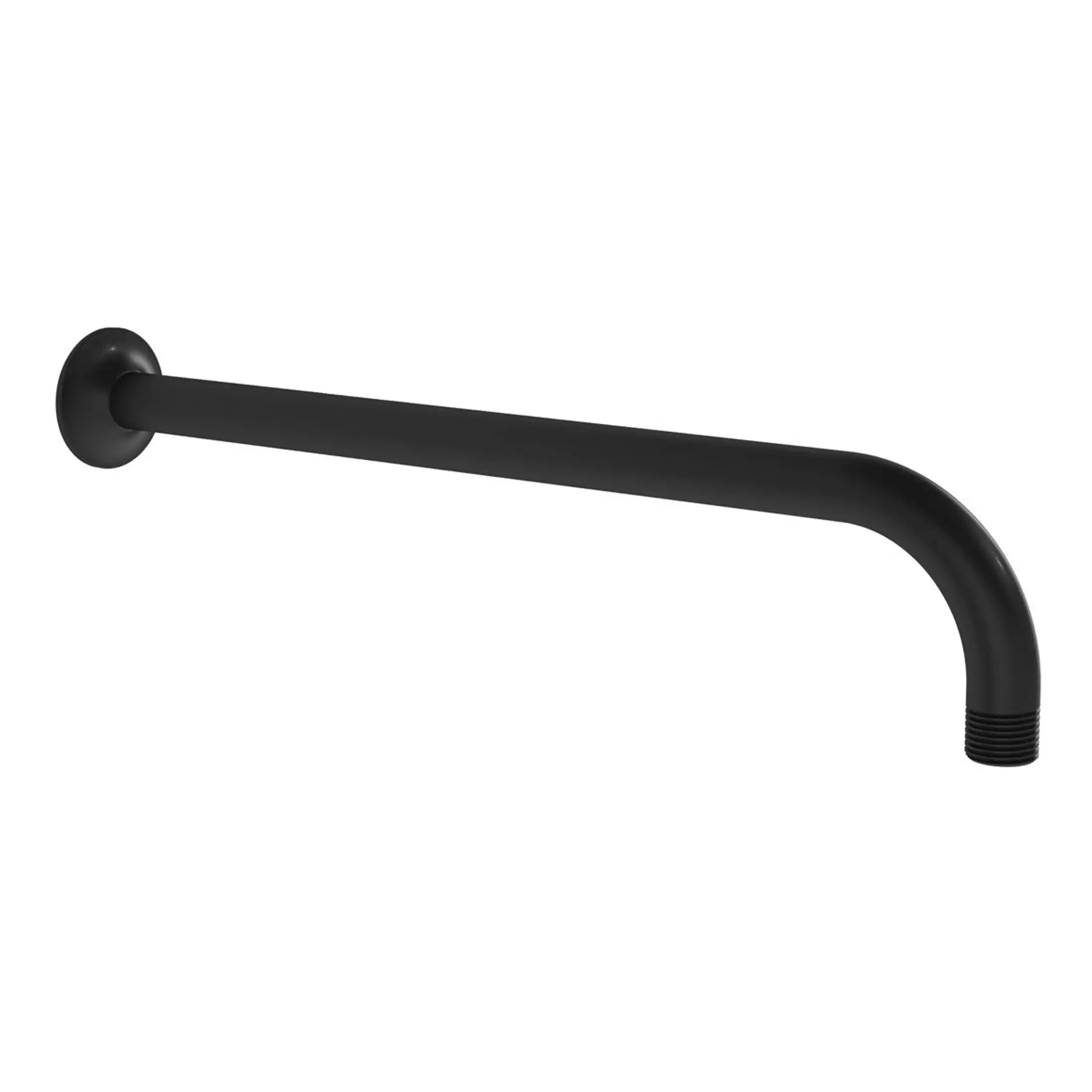 Black bathroom grab rail for safety and support, wall-mounted design, ideal for elderly or disabled users, made of durable materials, sleek modern style.