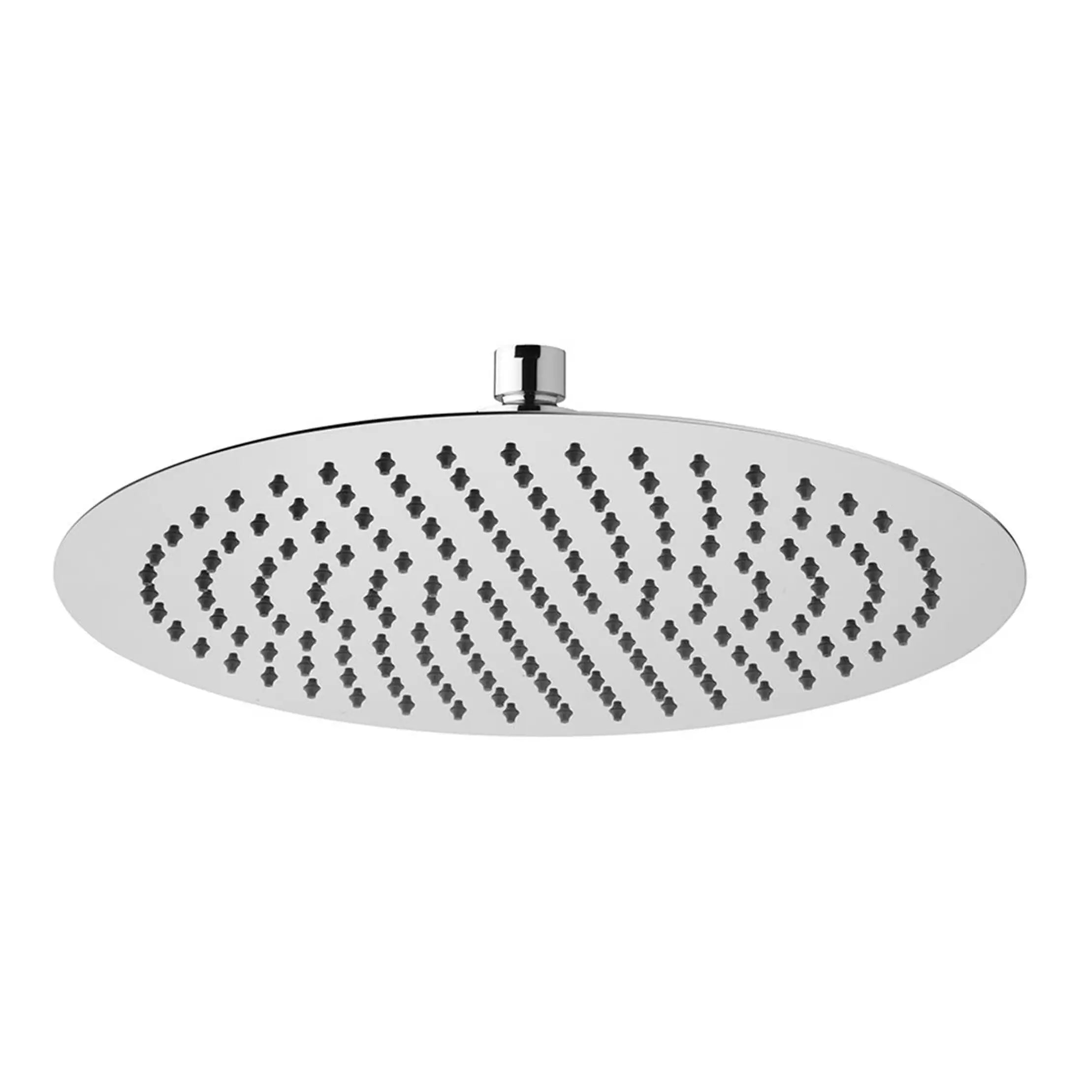 Shower head with chrome finish and multiple water nozzles for a luxurious bathroom experience. Designed for optimal water flow and modern bathroom aesthetics. Perfect for any shower upgrade.