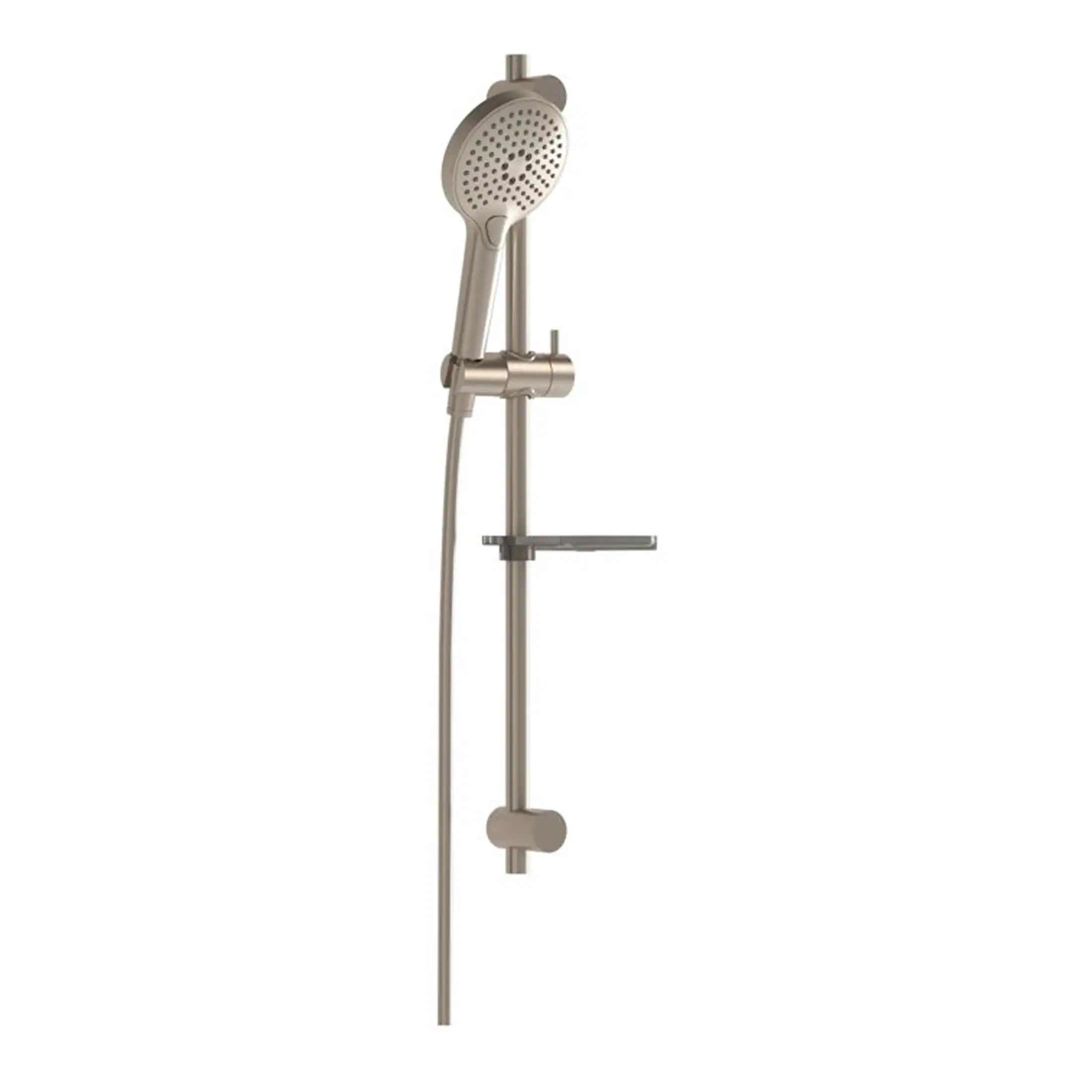 Shower head and slider rail system for bathrooms, featuring modern stainless steel design, adjustable height, and handheld shower option for a stylish and functional bathroom upgrade.