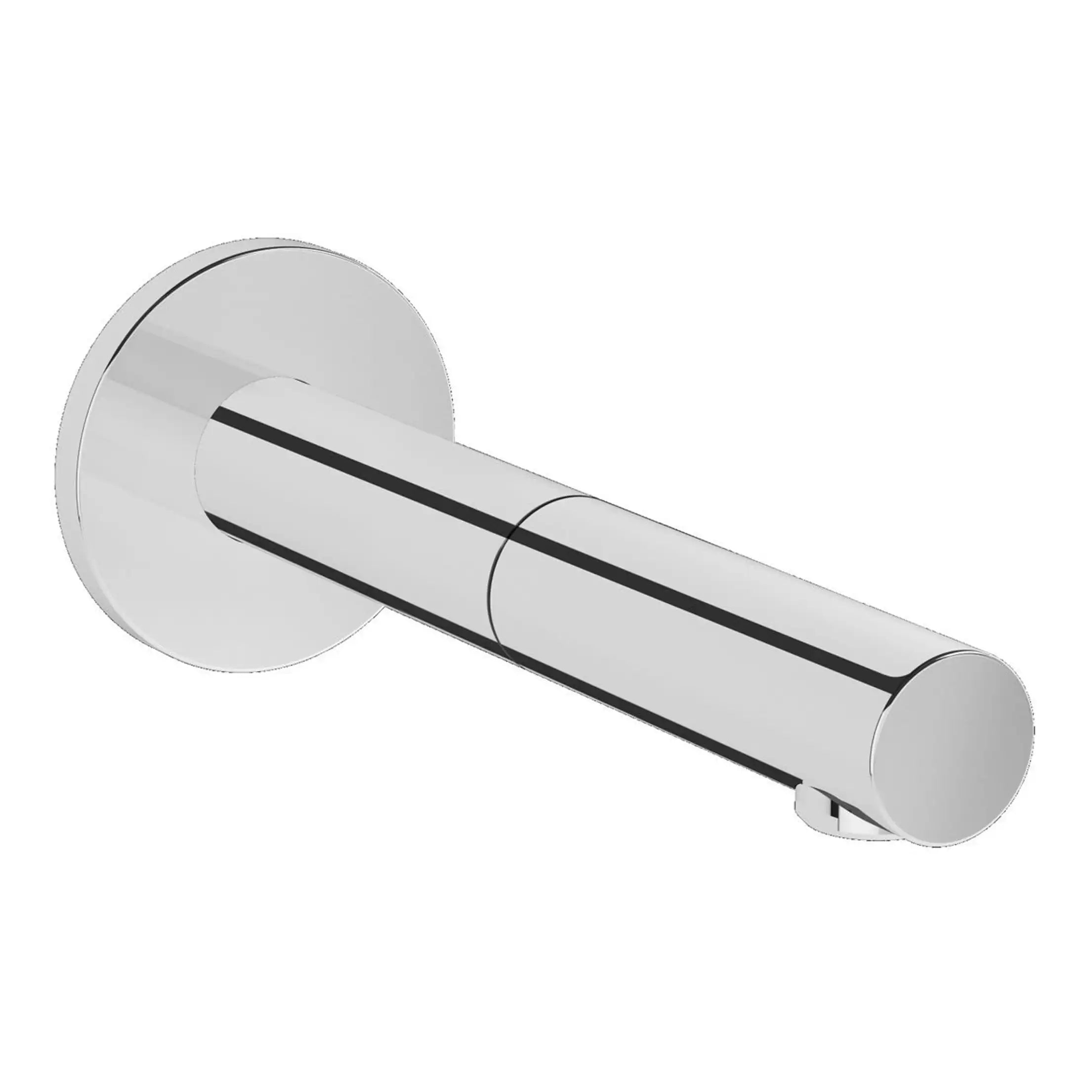 Polished chrome modern bathroom towel holder wall-mounted, sleek and minimalist design. Ideal for contemporary bathrooms to organise towels with style.