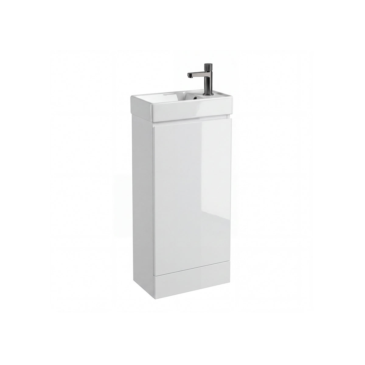 Scudo Waterguard 400mm Floor Standing Cloakroom Vanity Unit With Basin