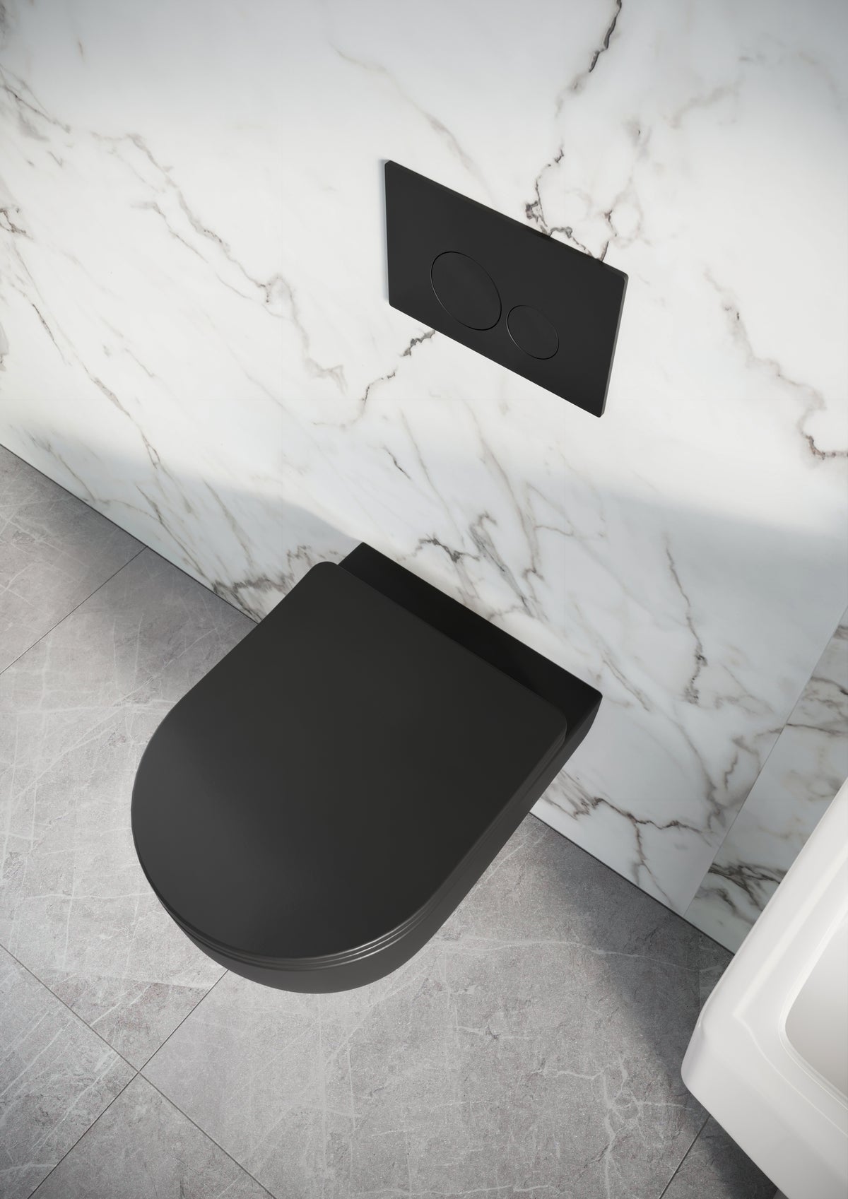Scudo Riviera Rimless Wall Hung Toilet With Soft Close Seat
