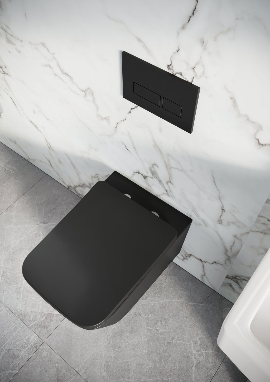 Scudo Riviera Rimless Wall Hung Toilet With Soft Close Seat