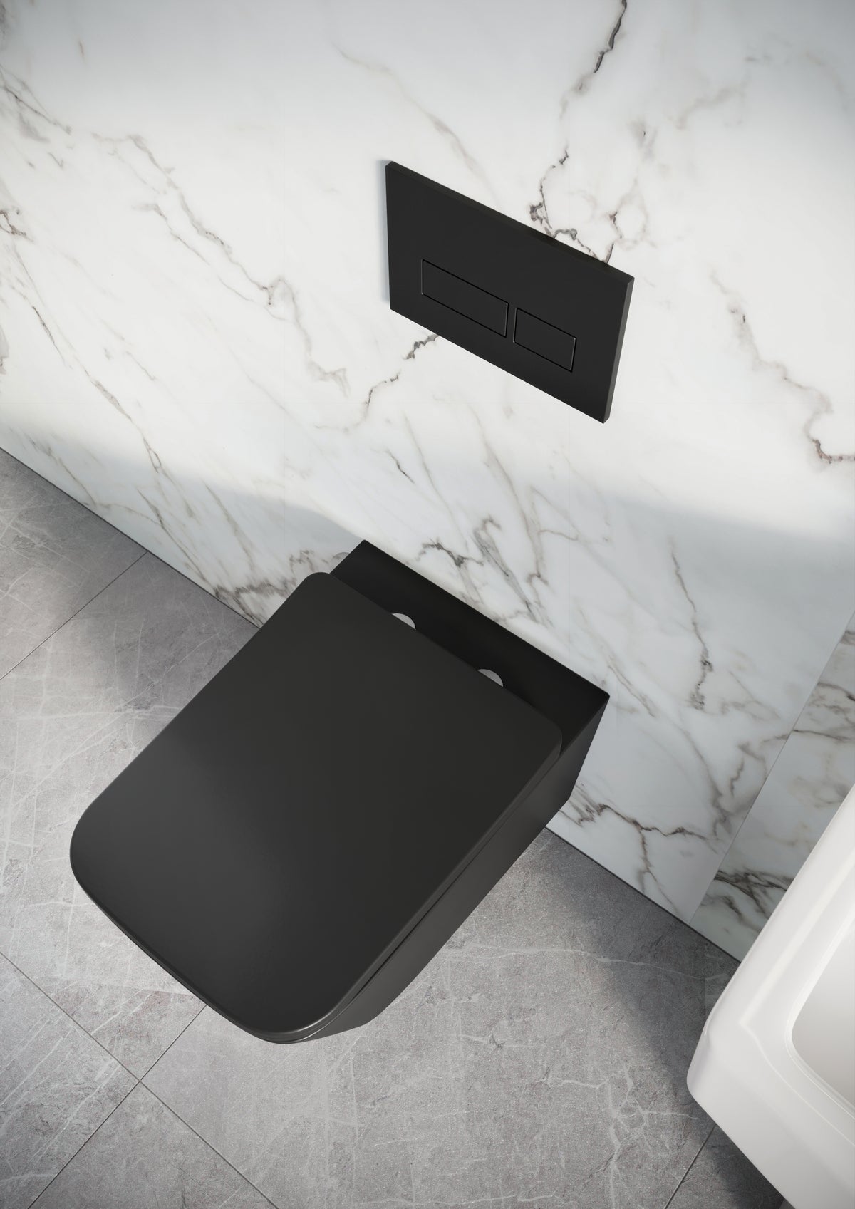 Scudo Riviera Rimless Wall Hung Toilet With Soft Close Seat