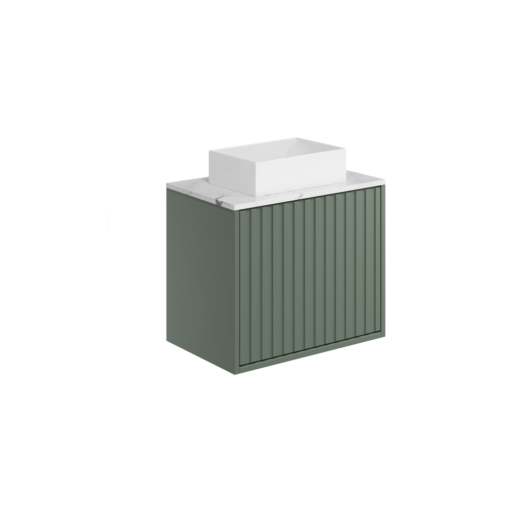 Scudo Alfie 600mm Wall Hung Vanity Unit With Basin