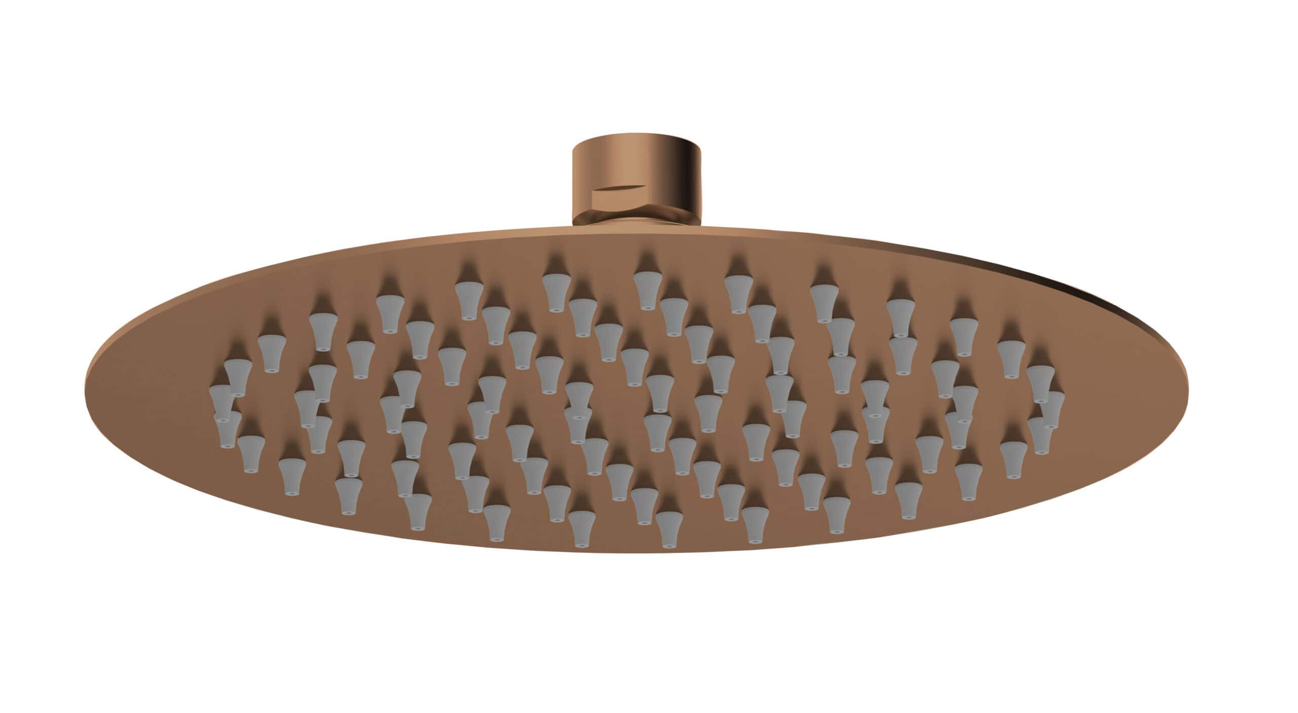 Shower head with multiple water nozzles, chrome finish, modern bathroom fixtures, Bubly Bathrooms.