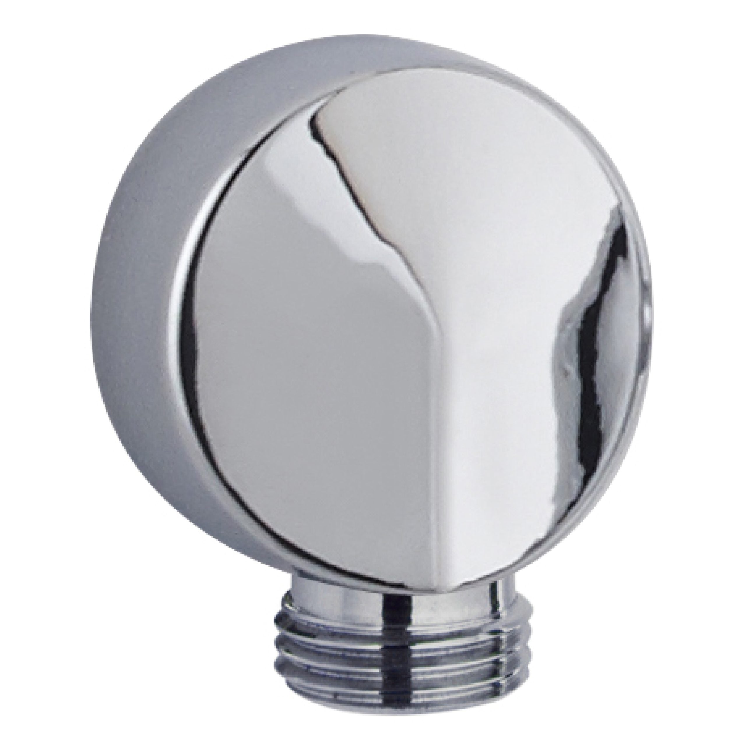 Polished chrome thermostatic shower valve handle for modern bathroom design. Durable, easy to operate, and perfect for bathroom upgrades, combining style and functionality.