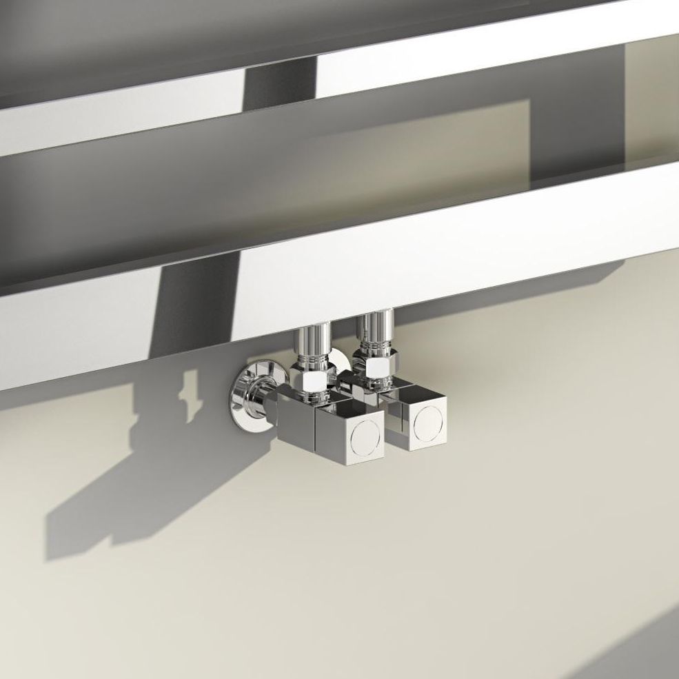 Reina Breno Chrome Heated Towel Rail