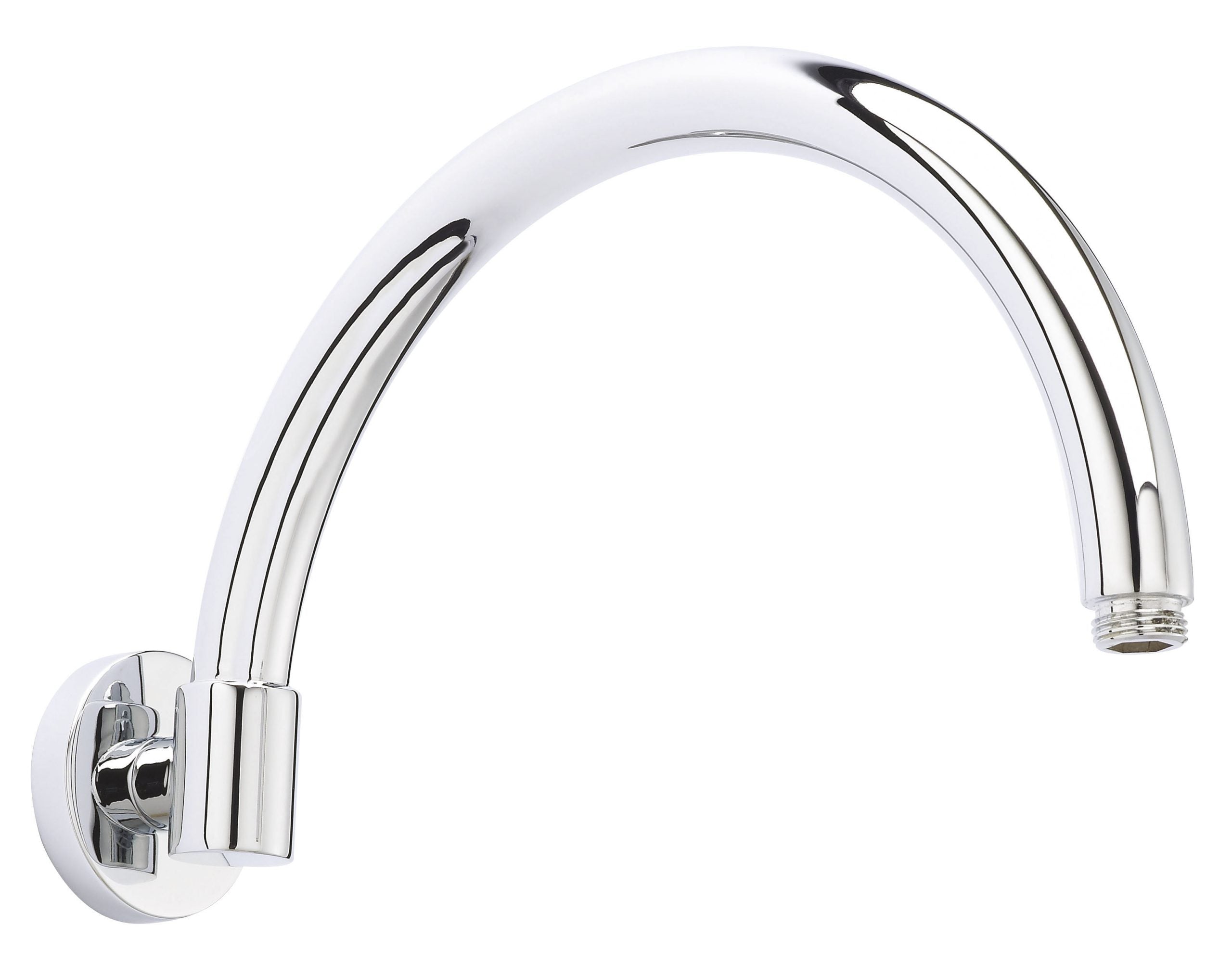 Sleek chrome bathroom tap with modern design, ideal for kitchen or bathroom sink, featuring a curved spout and easy-to-use lever for water control. Perfect for contemporary bathroom upgrades.
