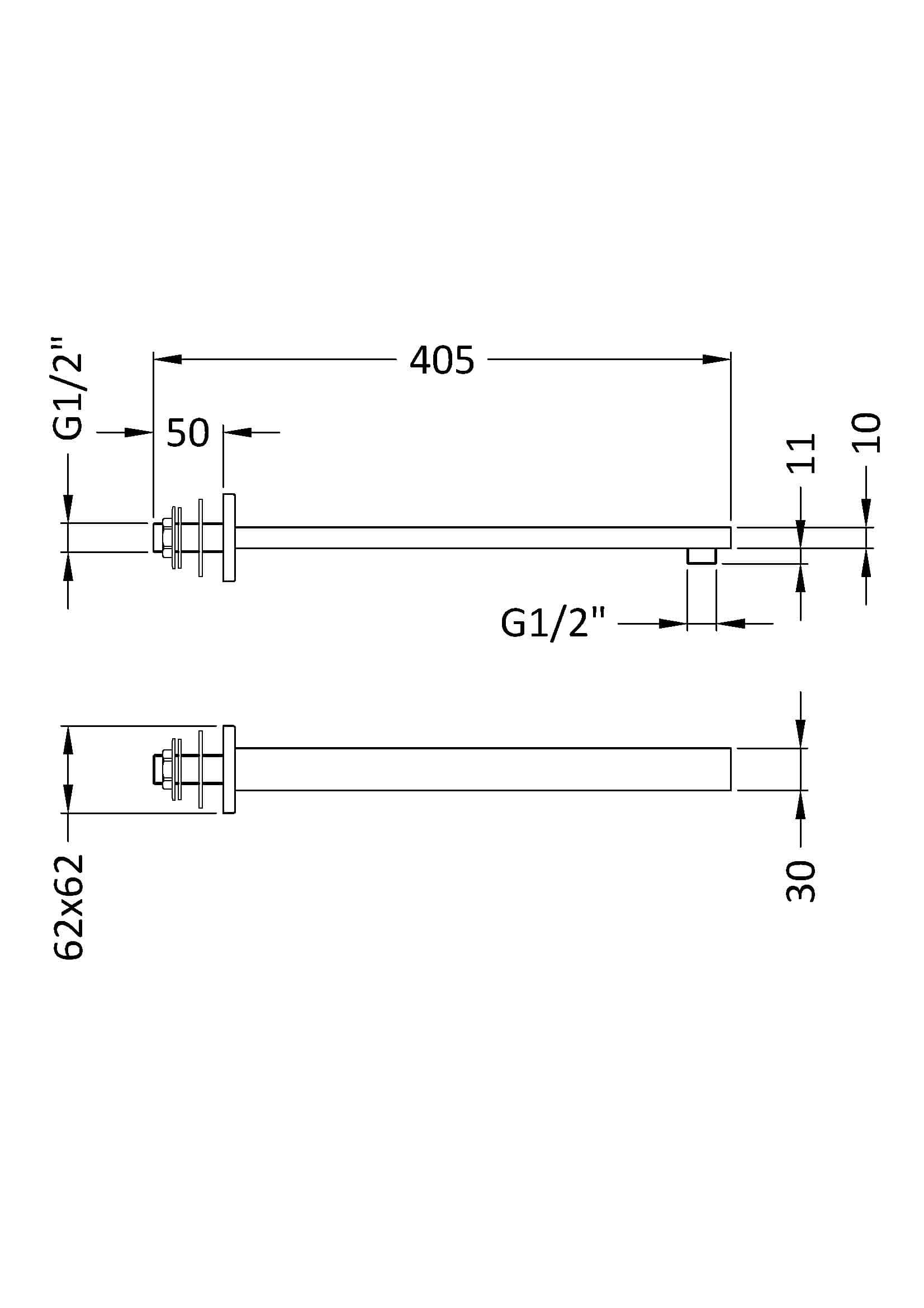 High-quality plumbing diagram with measurements for Bubly Bathrooms, showcasing detailed technical specifications for bathroom fittings and fixtures.