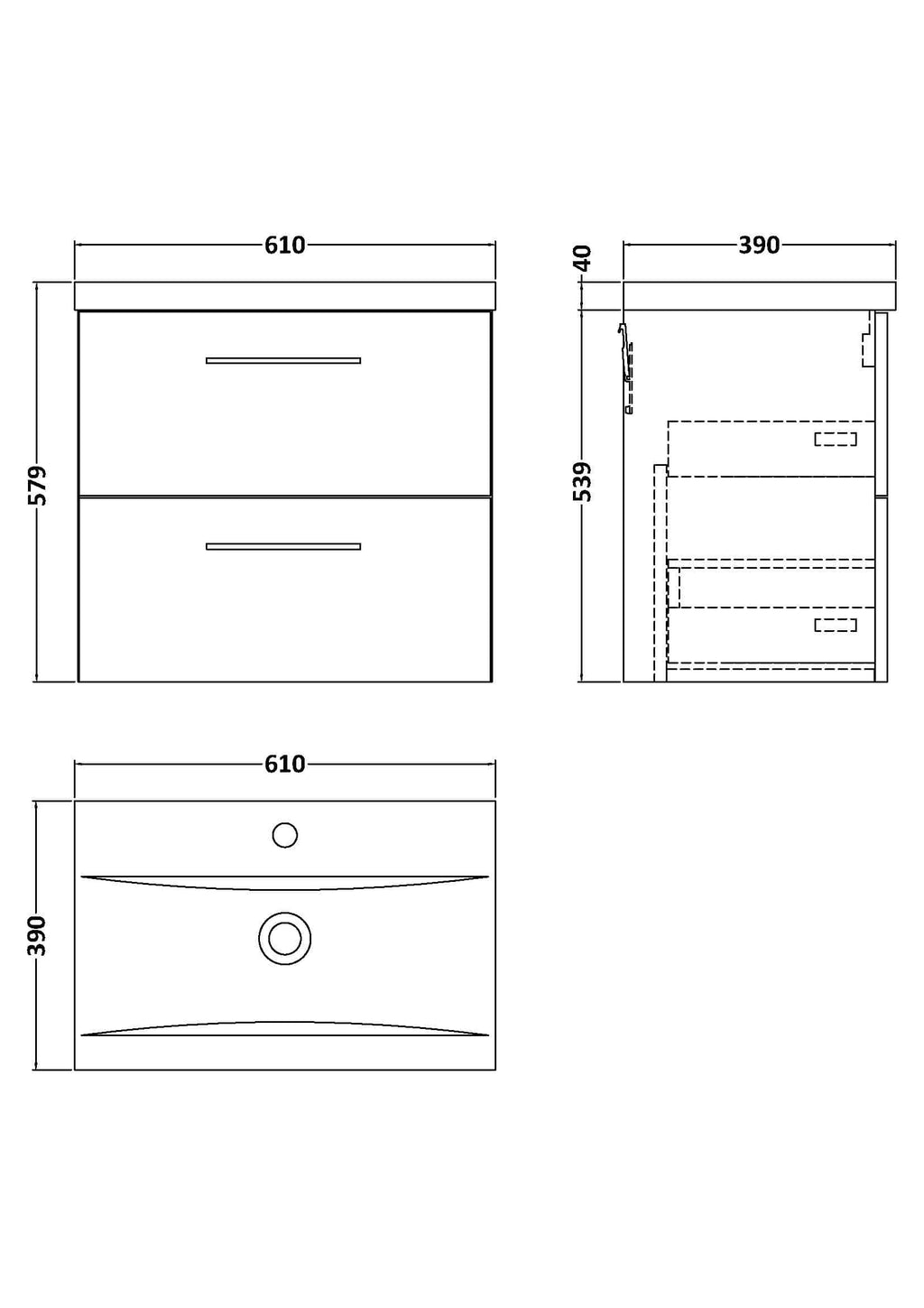 Mid-century modern bathroom vanity with storage drawers and sleek handles, ideal for contemporary bathroom upgrades.
