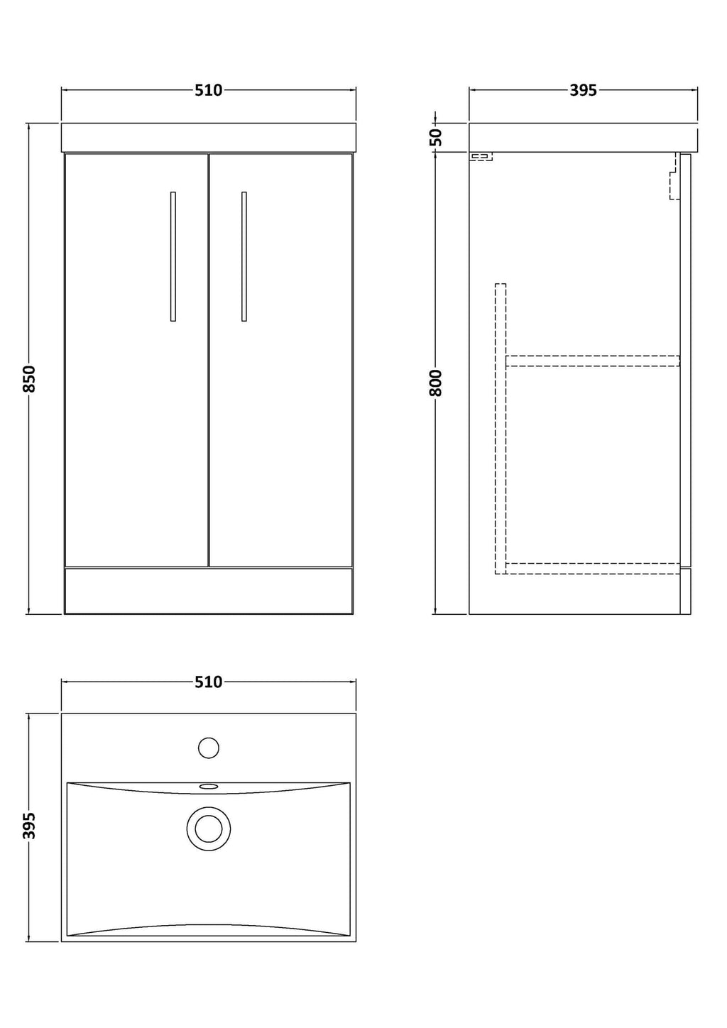 Sleek bathroom vanity cabinet with double doors, modern design, durable finish, ideal for bathroom storage solutions. Fits well in contemporary bathroom interiors.