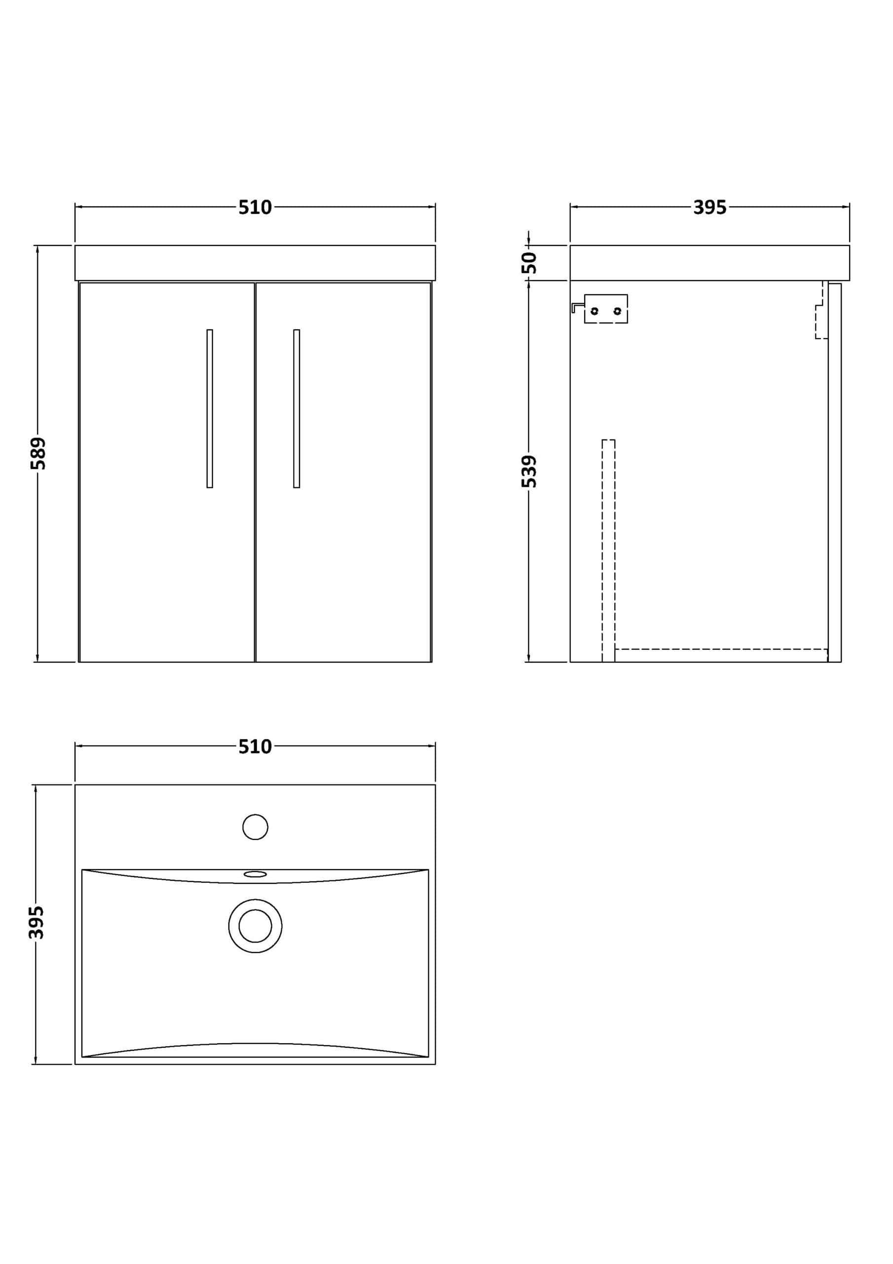 Sleek modern bathroom vanity with double doors, integrated sink, and ample storage space, perfect for contemporary Bubly bathrooms focused on functionality and style.