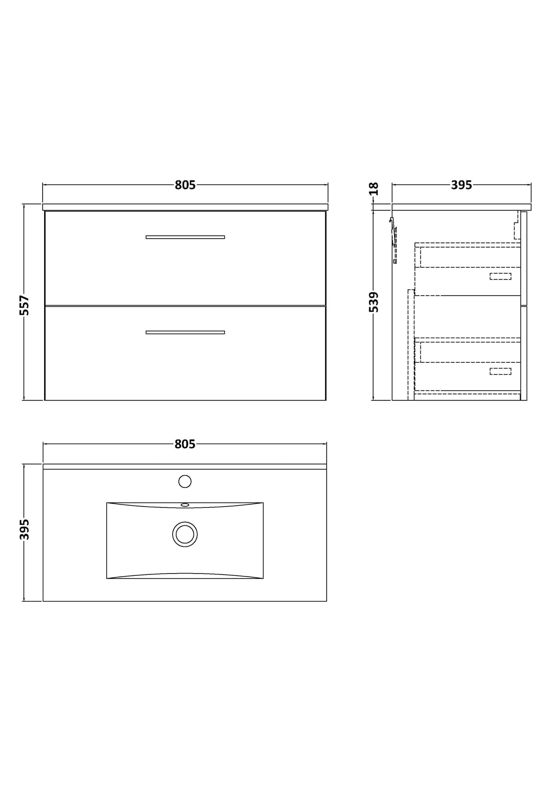 High-quality modern bathroom vanity unit with handle drawers, perfect for contemporary Bubly bathrooms. Designed for style and practicality in UK homes.