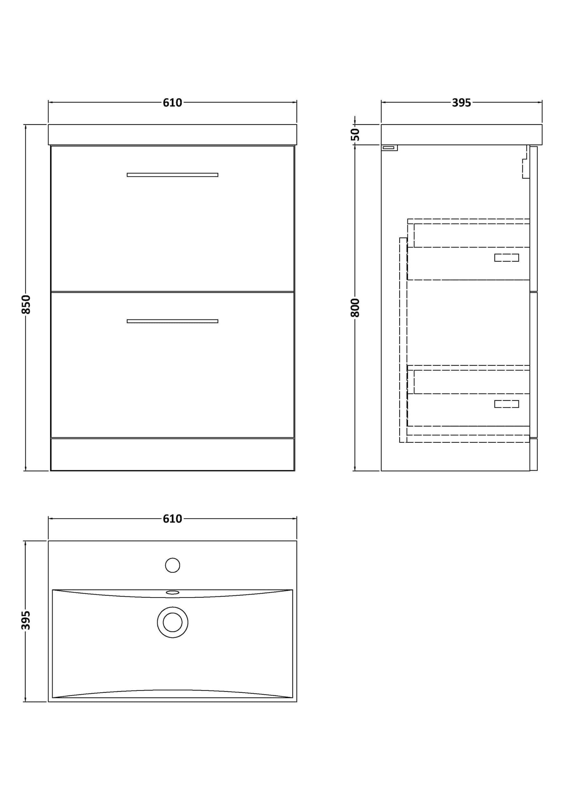 Stylish bathroom vanity unit with drawers, modern design, and ample storage space, perfect for contemporary bathrooms and bathroom renovation projects.