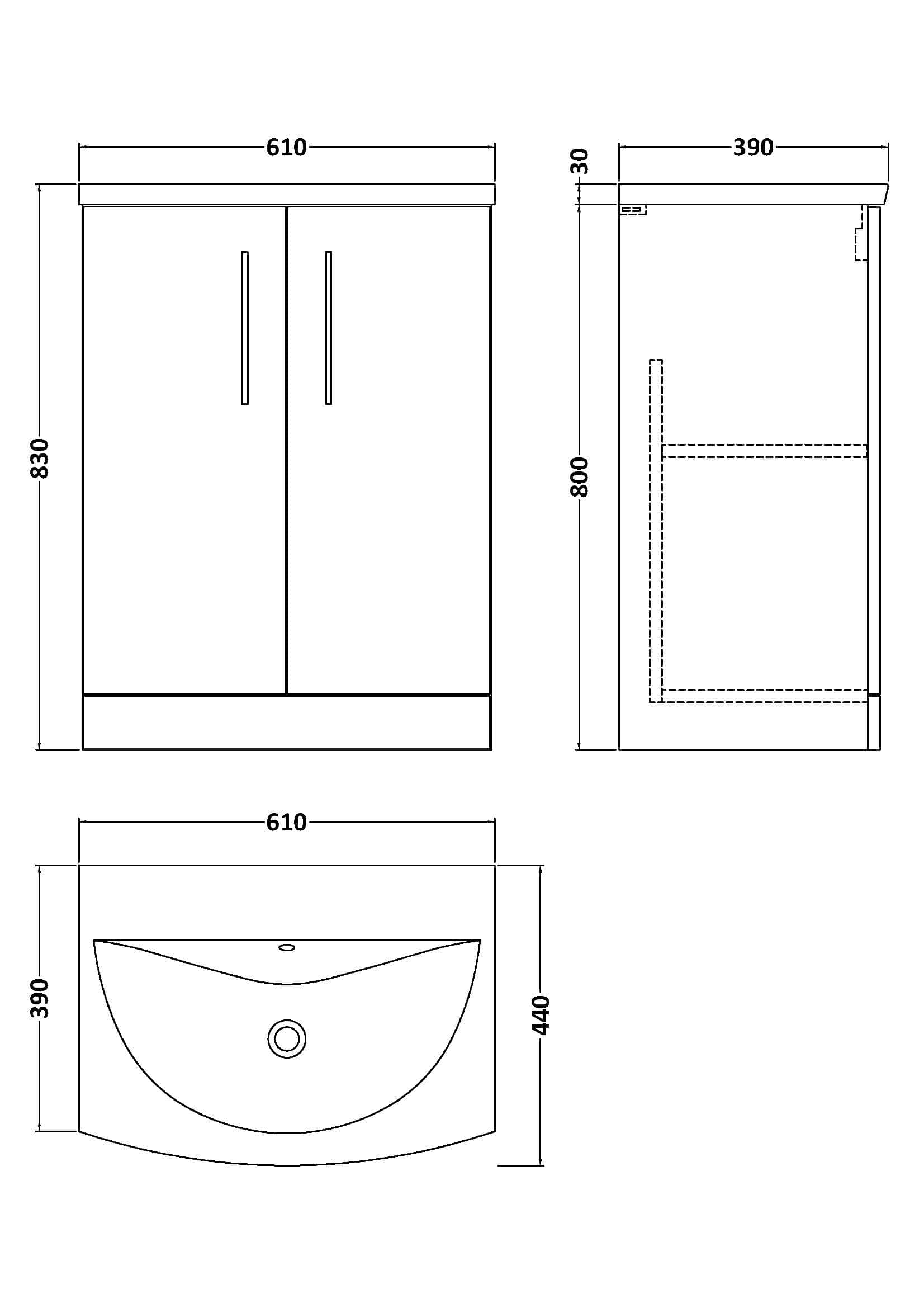 Modern bathroom vanity with storage, sleek design, and durable finish for stylish Bubly bathroom decor. Perfect for organising toiletries and enhancing bathroom aesthetics.