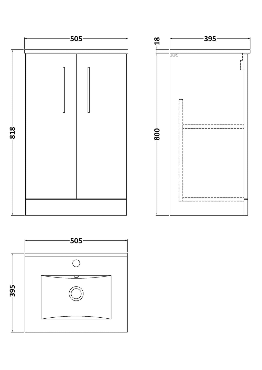Modern bathroom cabinet with sleek design, ample storage, and high-quality finishes for stylish bathroom renovations. Ideal for concealing toiletries and organising bathroom essentials.