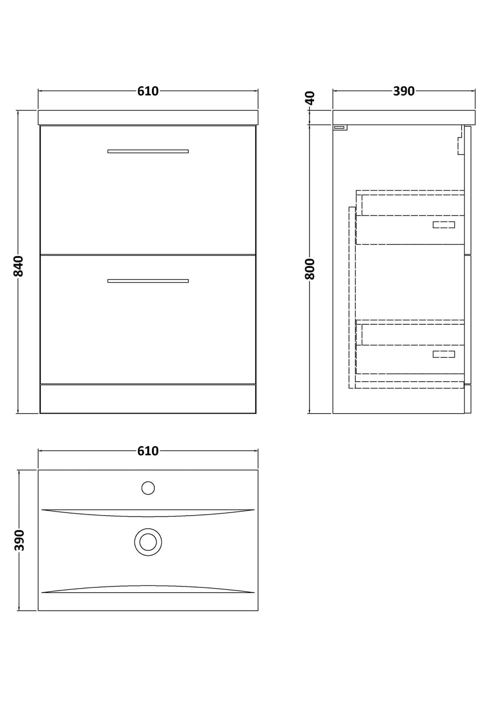 Sleek modern bathroom vanity with storage drawers, ideal for contemporary Bubly bathrooms, featuring clean lines and durable materials. Perfect for organised bathroom spaces.