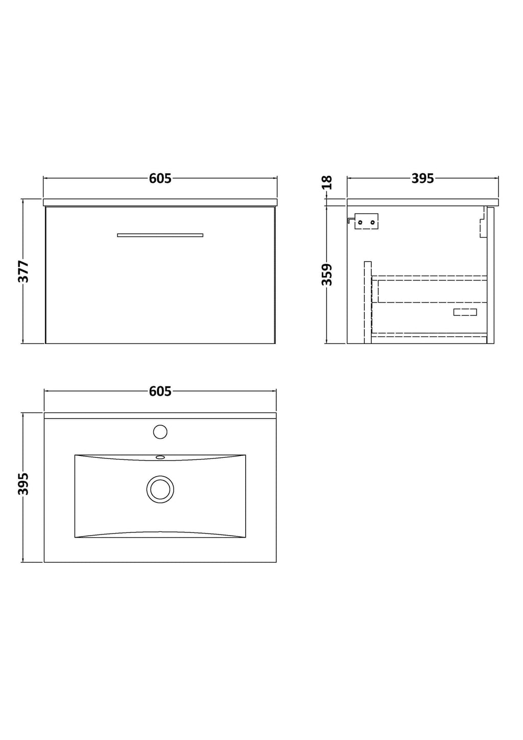 Modern bathroom vanity unit with integrated sink and sleek design for elegant Bubly bathrooms. Perfect for contemporary home bathroom renovations.