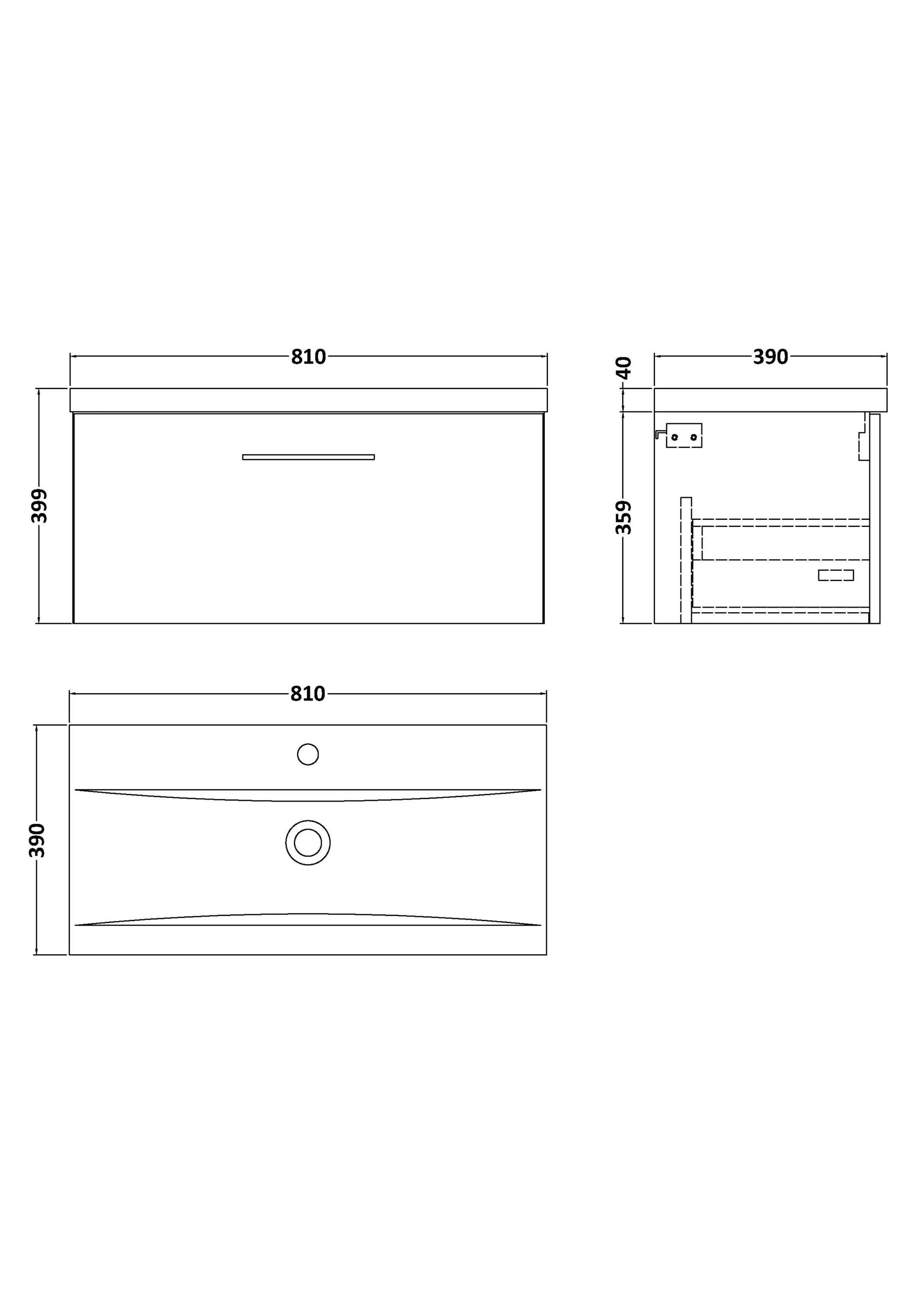 Sleek modern bathroom vanity unit with spacious drawers, ideal for contemporary Bubly bathrooms, combining style and functionality for a perfect bathroom upgrade.