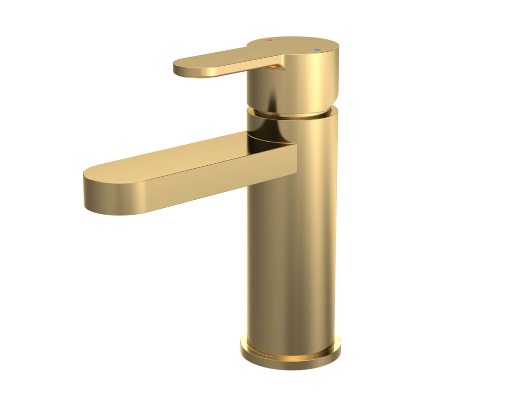 Brass bathroom sink mixer tap with modern design, ideal for stylish bubly bathrooms and high-quality plumbing fixtures. Perfect for contemporary bathroom renovation projects.