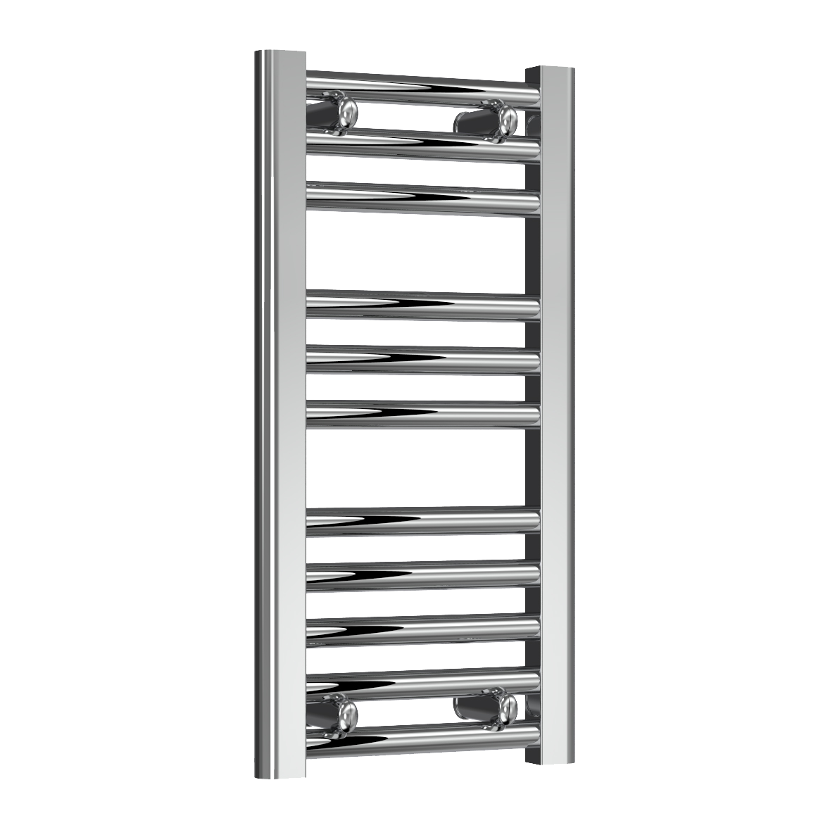 Reina Diva Flat Electric Chrome Heated Towel Rail 600mm X 300mm