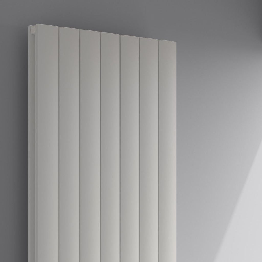 Reina Loco Vertical Double White Designer Radiator