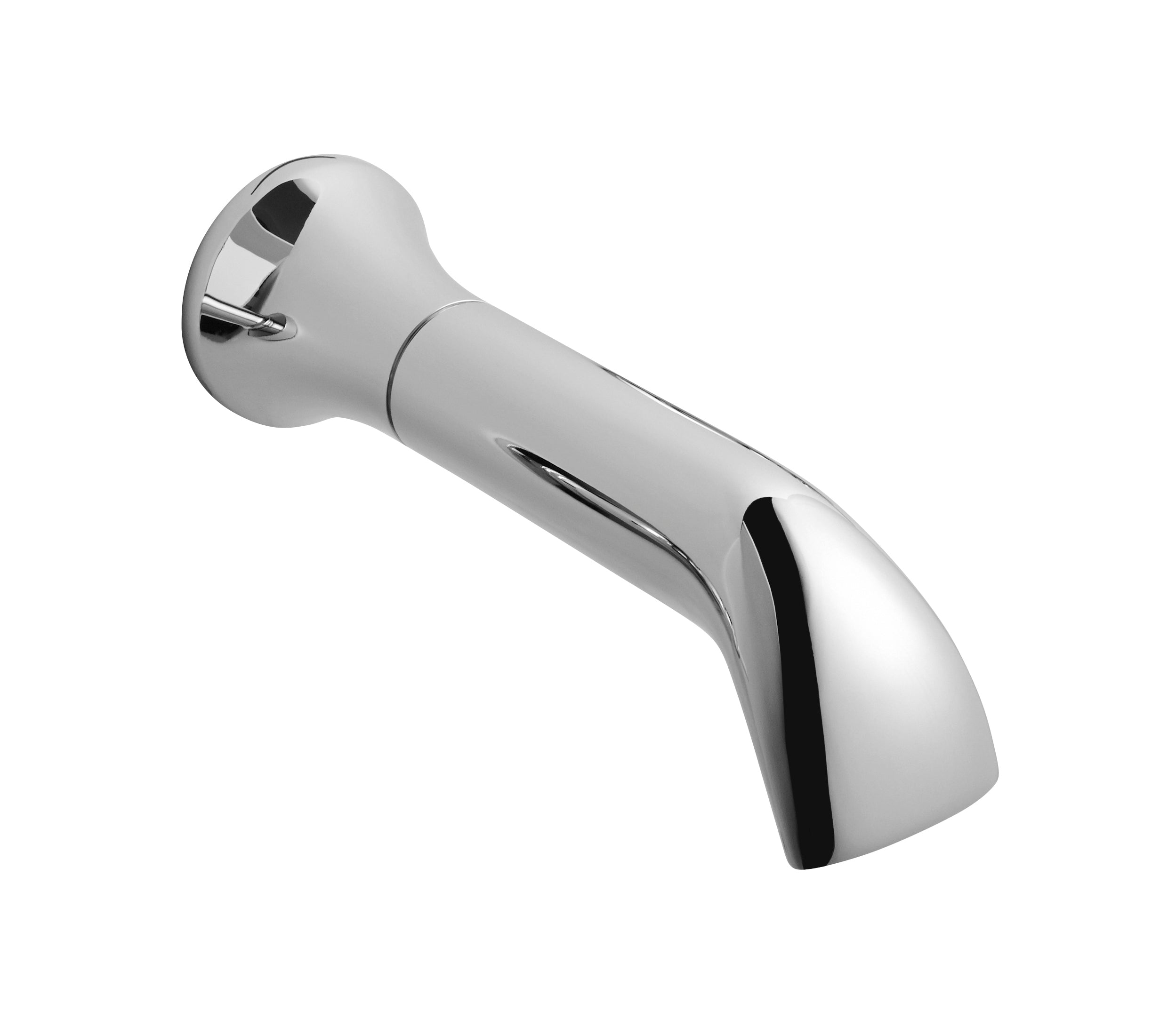 Shower hand held showerhead chrome finish for modern bathroom fixtures and accessories.
