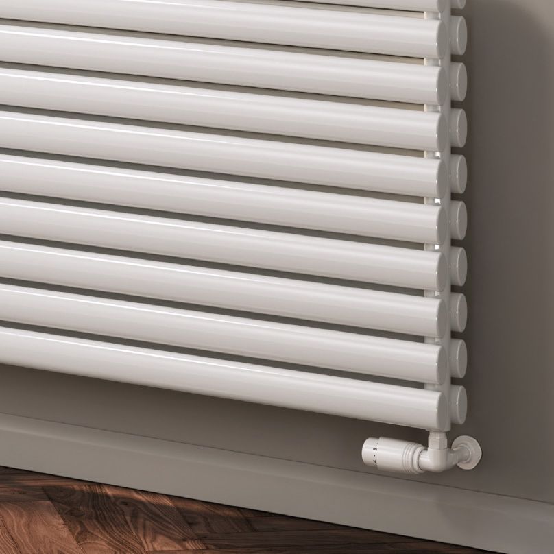 Reina Nevah Single White Designer Radiator