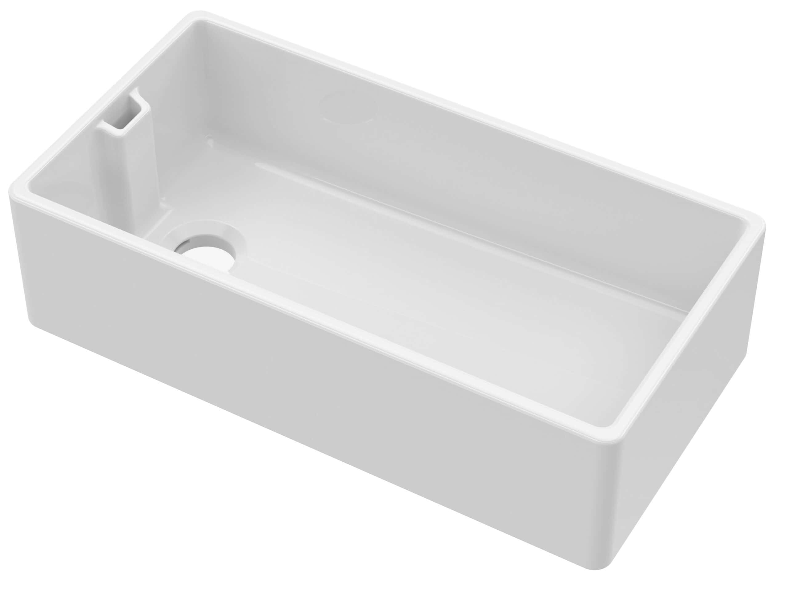 Light grey bathroom sink with modern design and smooth finish, ideal for contemporary bathroom renovations and installations. Durable ceramic construction, suitable for vanity units or wall-mounted setups.