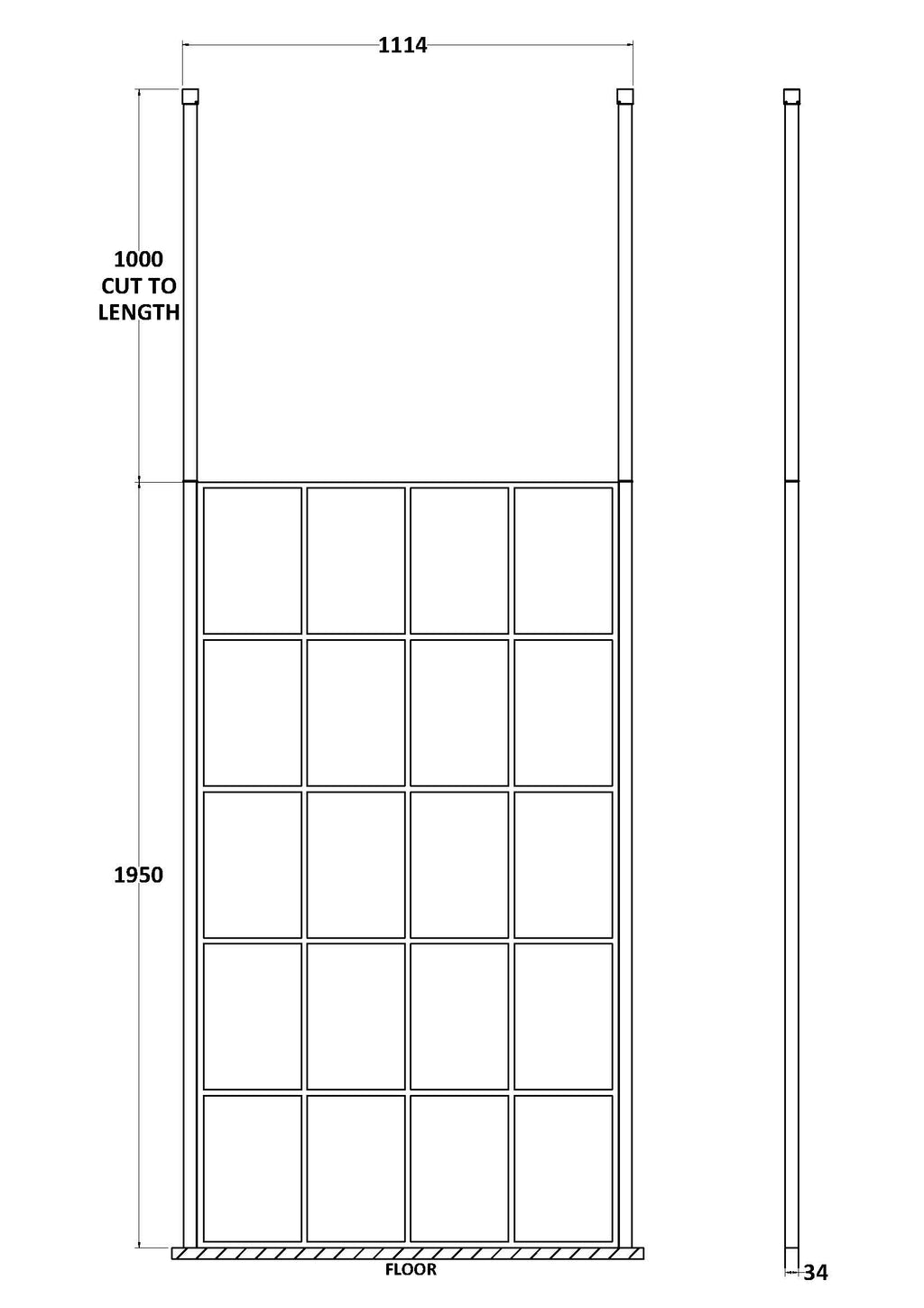 High-quality, modern bathroom shelving unit from Bubly Bathrooms, featuring multiple storage compartments and a sleek design for optimal organisation and style.