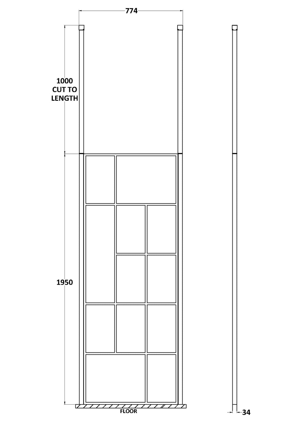 Sleek modern bathroom cabinet with glass doors, ideal for stylish storage solutions in contemporary bathrooms. Perfect for organising bathroom essentials and enhancing space aesthetics.