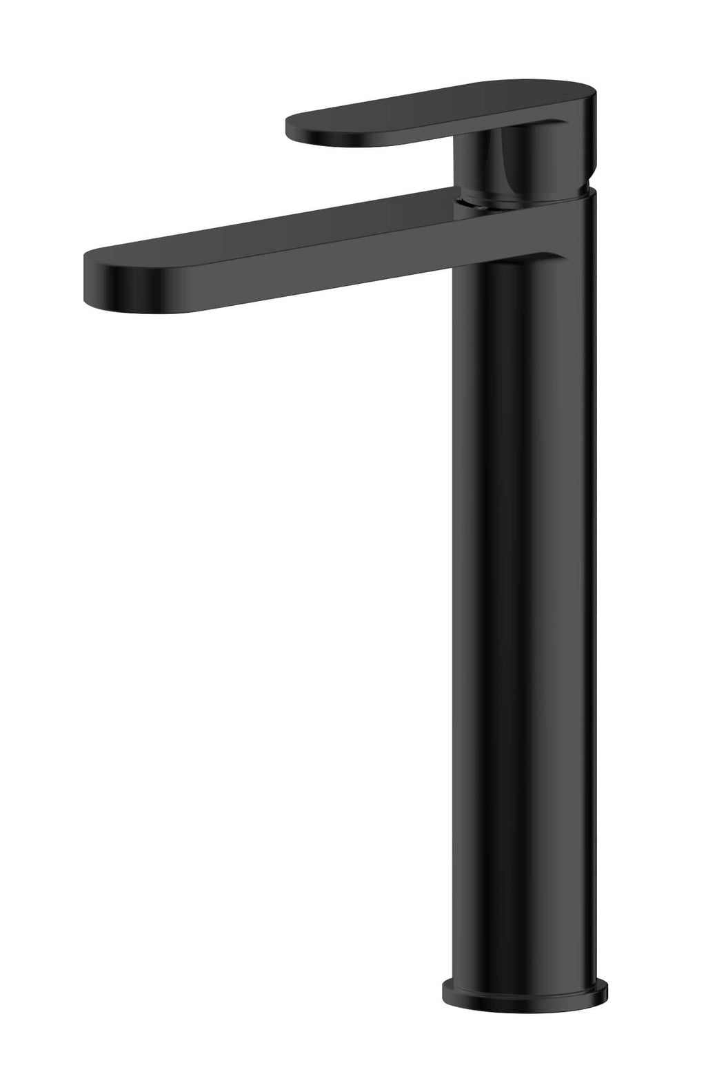 Sleek black bathroom tap in modern design, ideal for stylish bathroom renovations and upgrades. Made from durable materials with a contemporary finish for a premium look.
