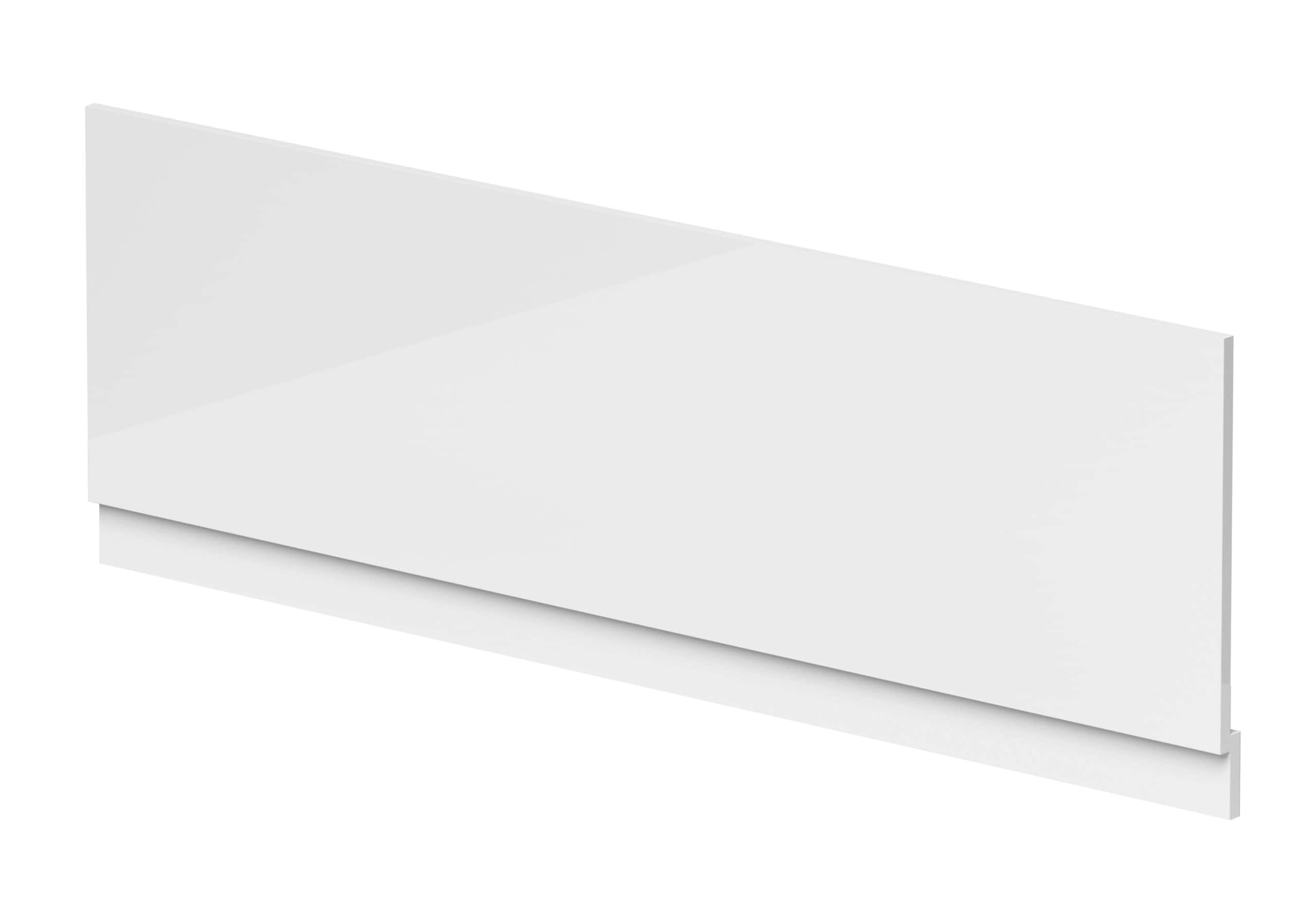 Modern white bathroom panel for wet rooms, shower enclosures, and bathroom renovations, offering sleek design and water resistance for a contemporary bathroom look.