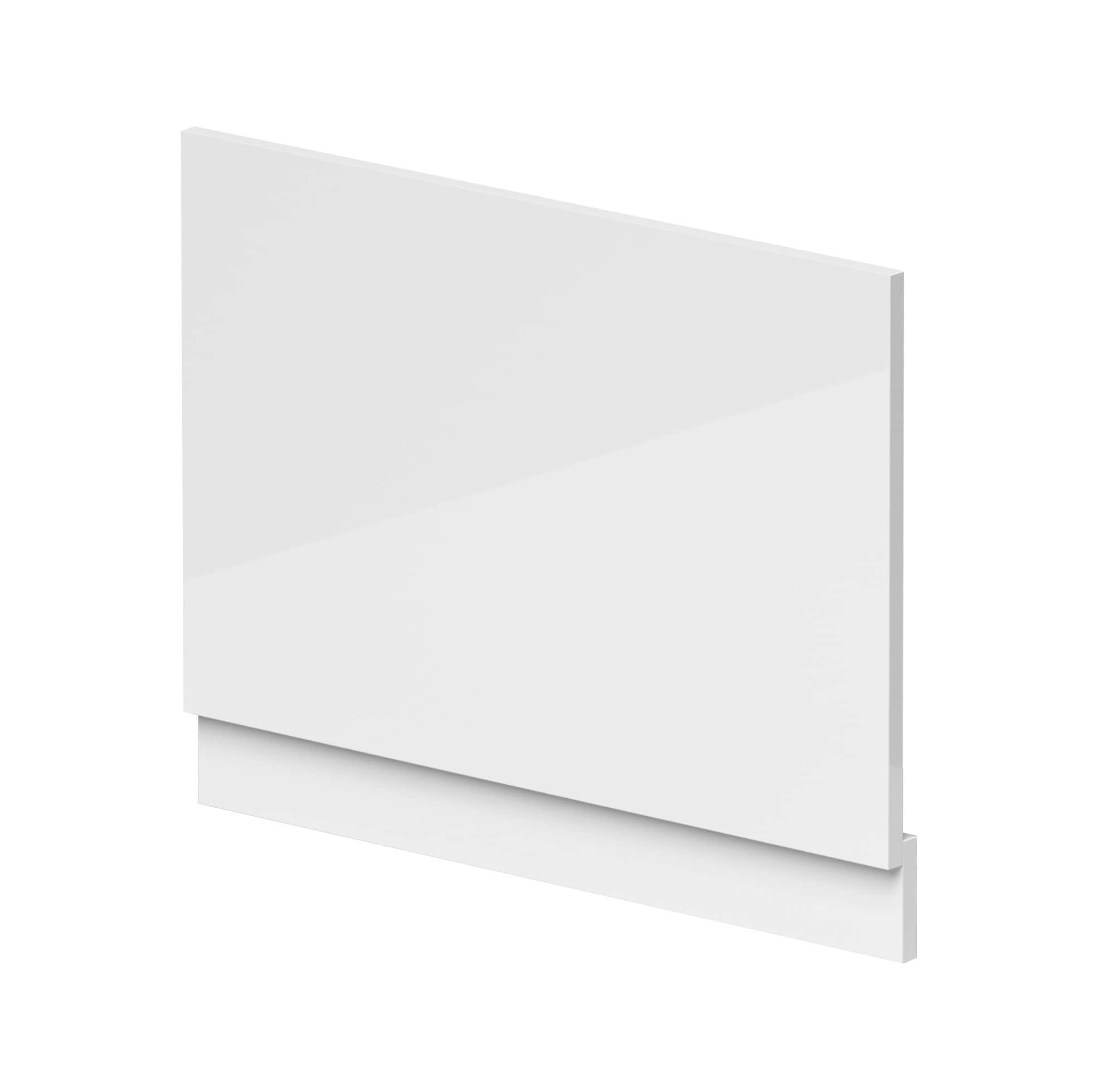 Sleek white radiator panel for modern bathroom heating, designed by Bubly Bathrooms, perfect for efficient heat distribution and contemporary interior styling.