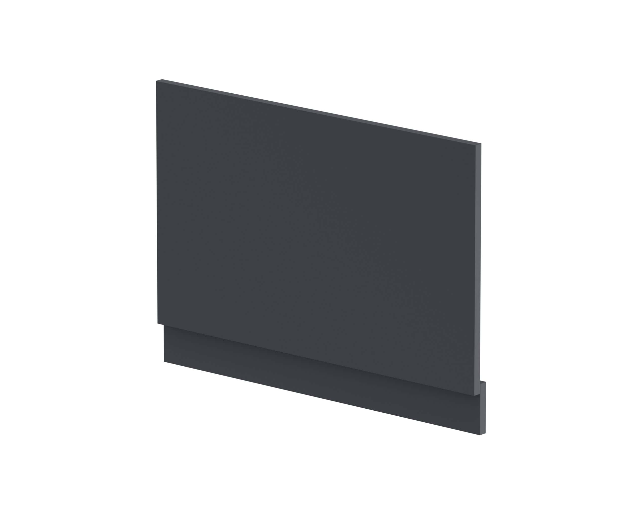 Dark grey bathroom radiator panel, modern sleek design for Bubly Bathrooms. Ideal for contemporary bathroom heating and style.