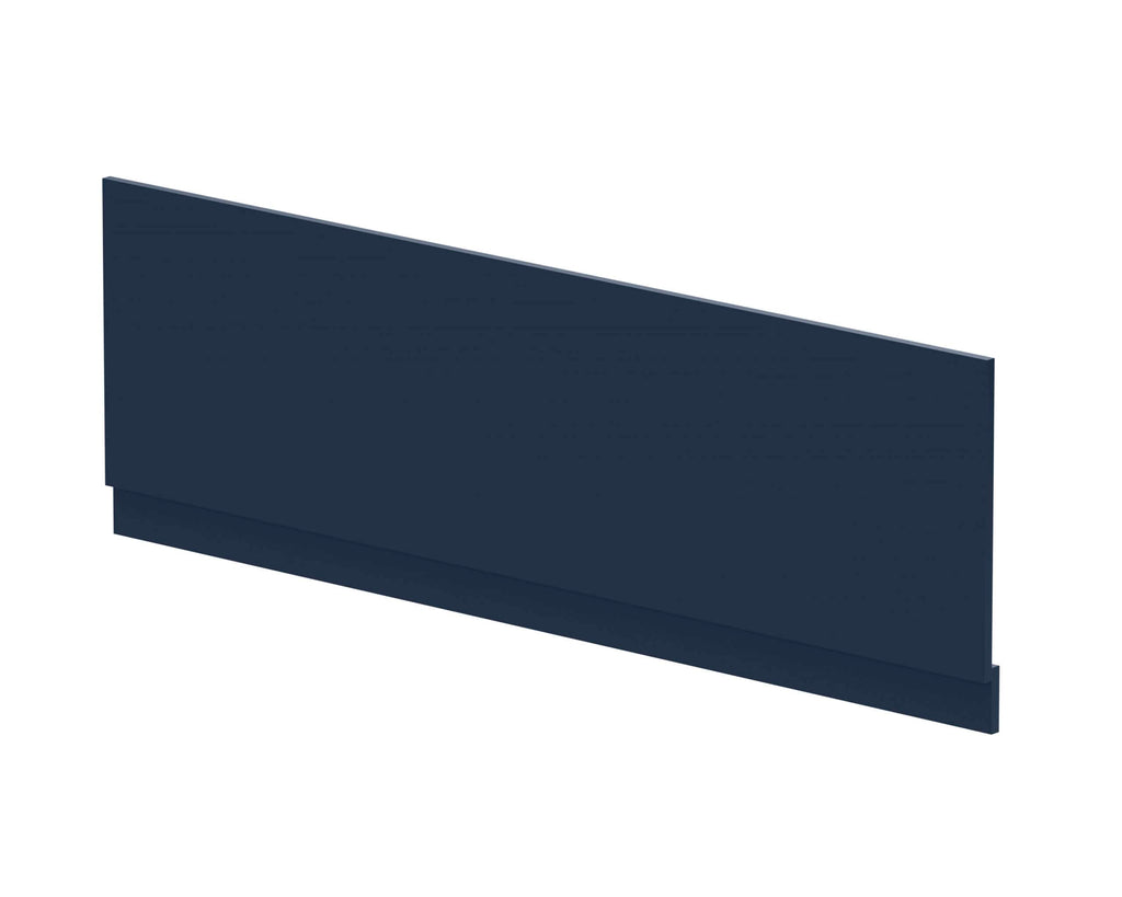 Sleek navy blue bathroom panel for modern shower enclosures and bath upgrades, featuring durable, high-quality waterproof materials for stylish, functional bathroom renovation.