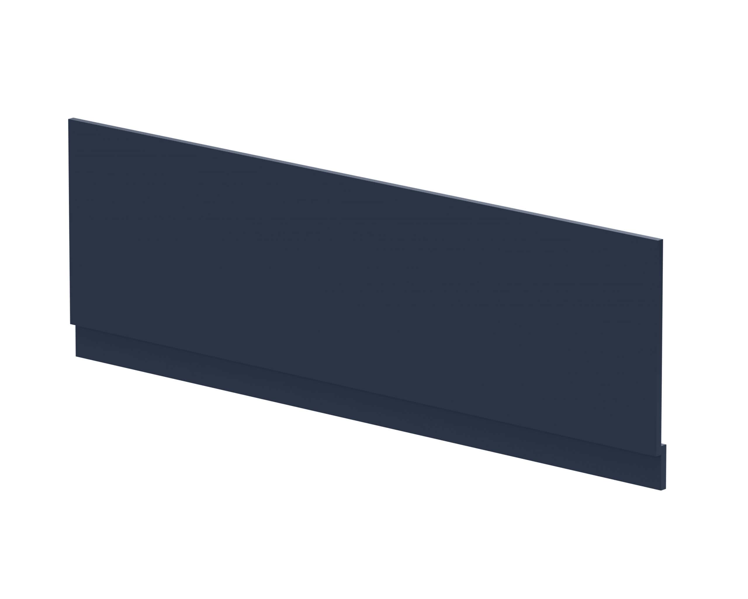 Sleek navy blue bathroom panel for modern shower enclosures and bath upgrades, featuring durable, high-quality waterproof materials for stylish, functional bathroom renovation.