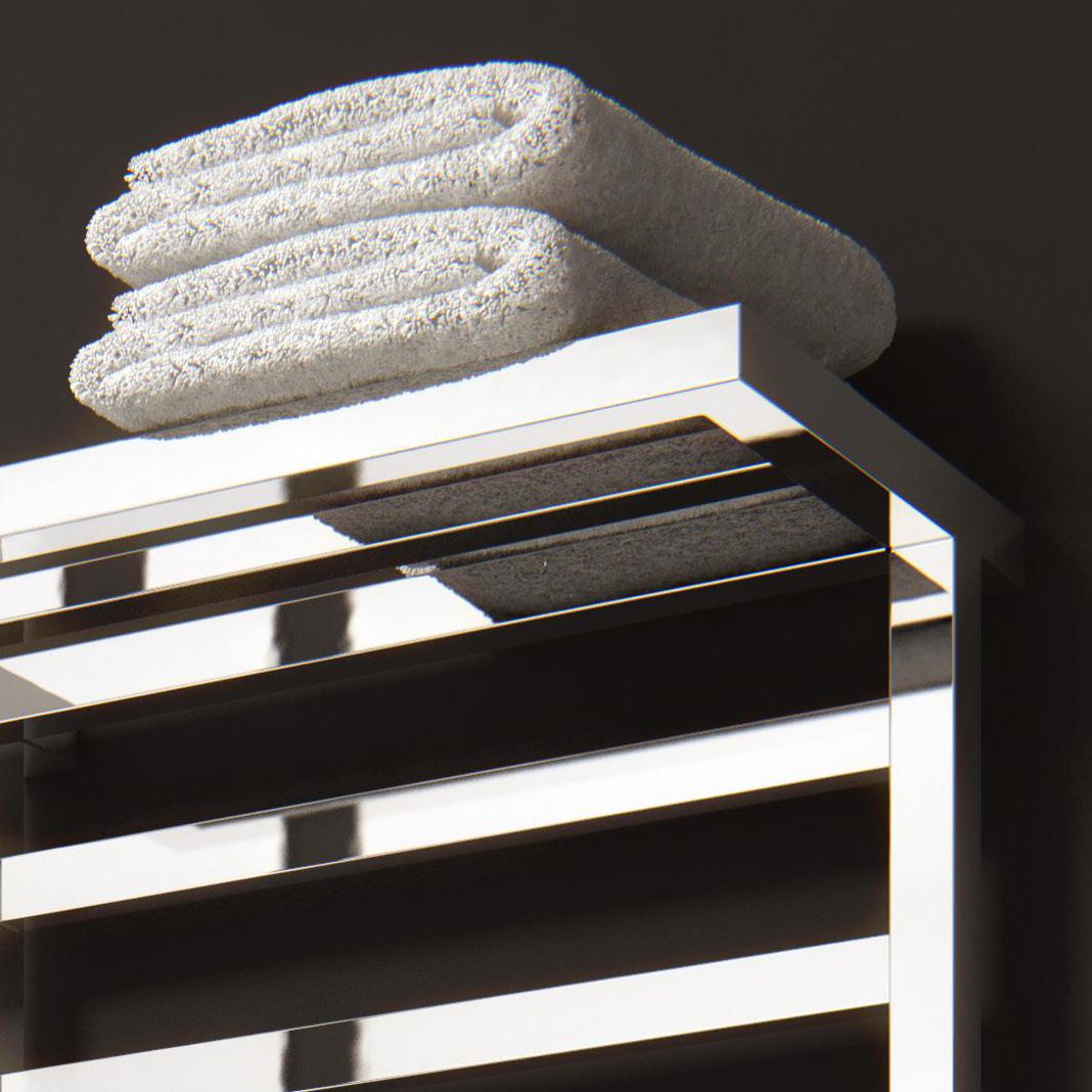 Reina Elvina Chrome Heated Towel Rail
