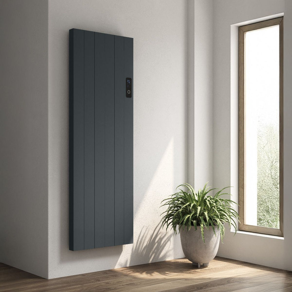Reina Nika Vertical Anthracite Electric Radiator