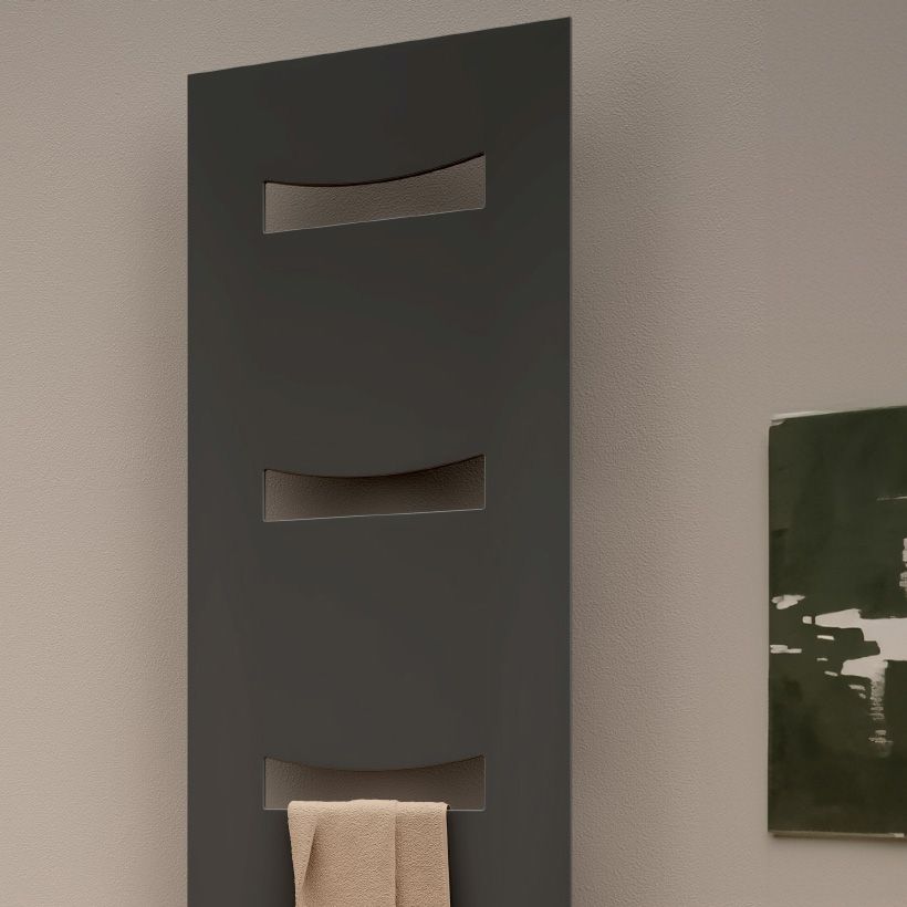 Reina Ancora Anthracite Designer Radiator