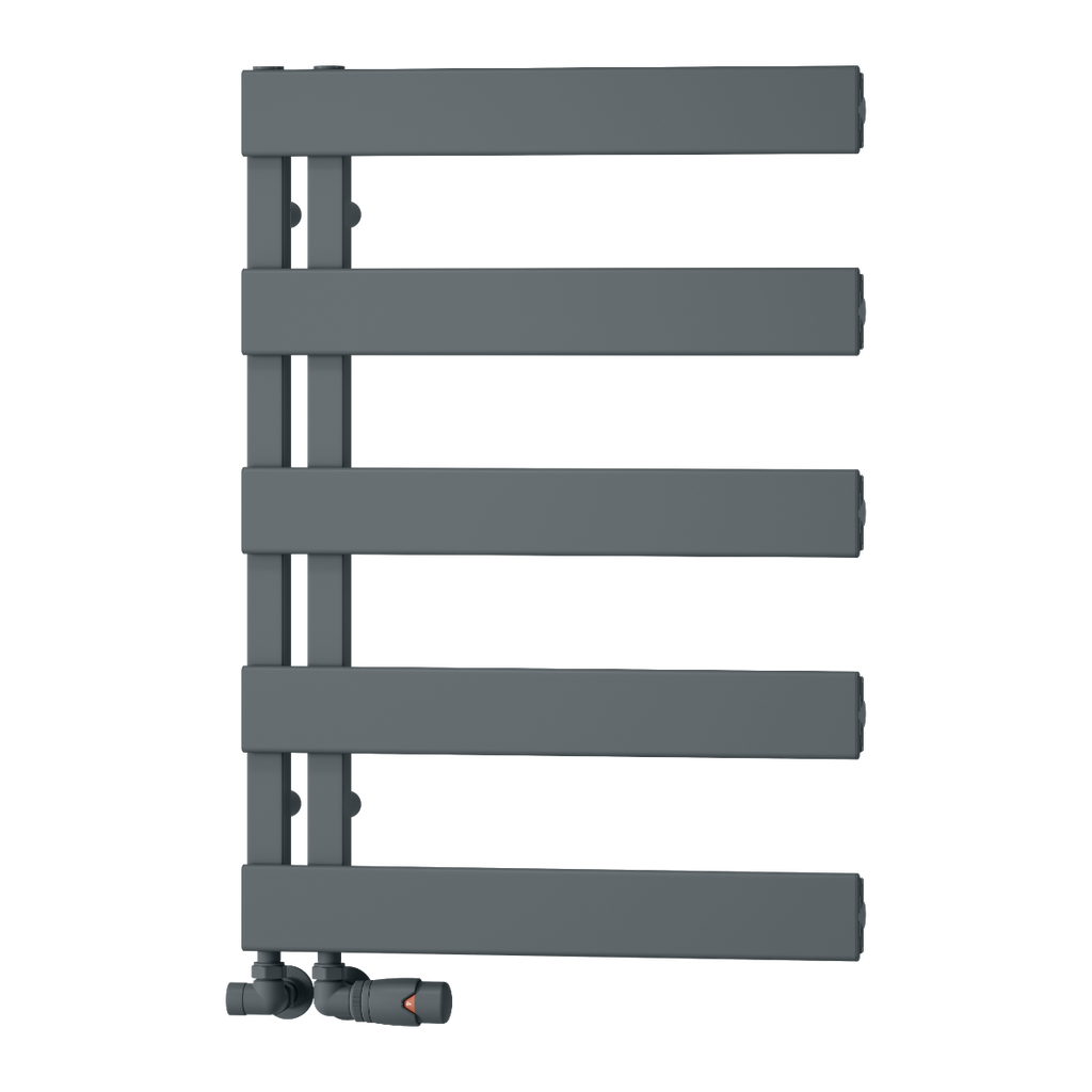 Reina Carpena Anthracite Designer Radiator 710mm X 500mm