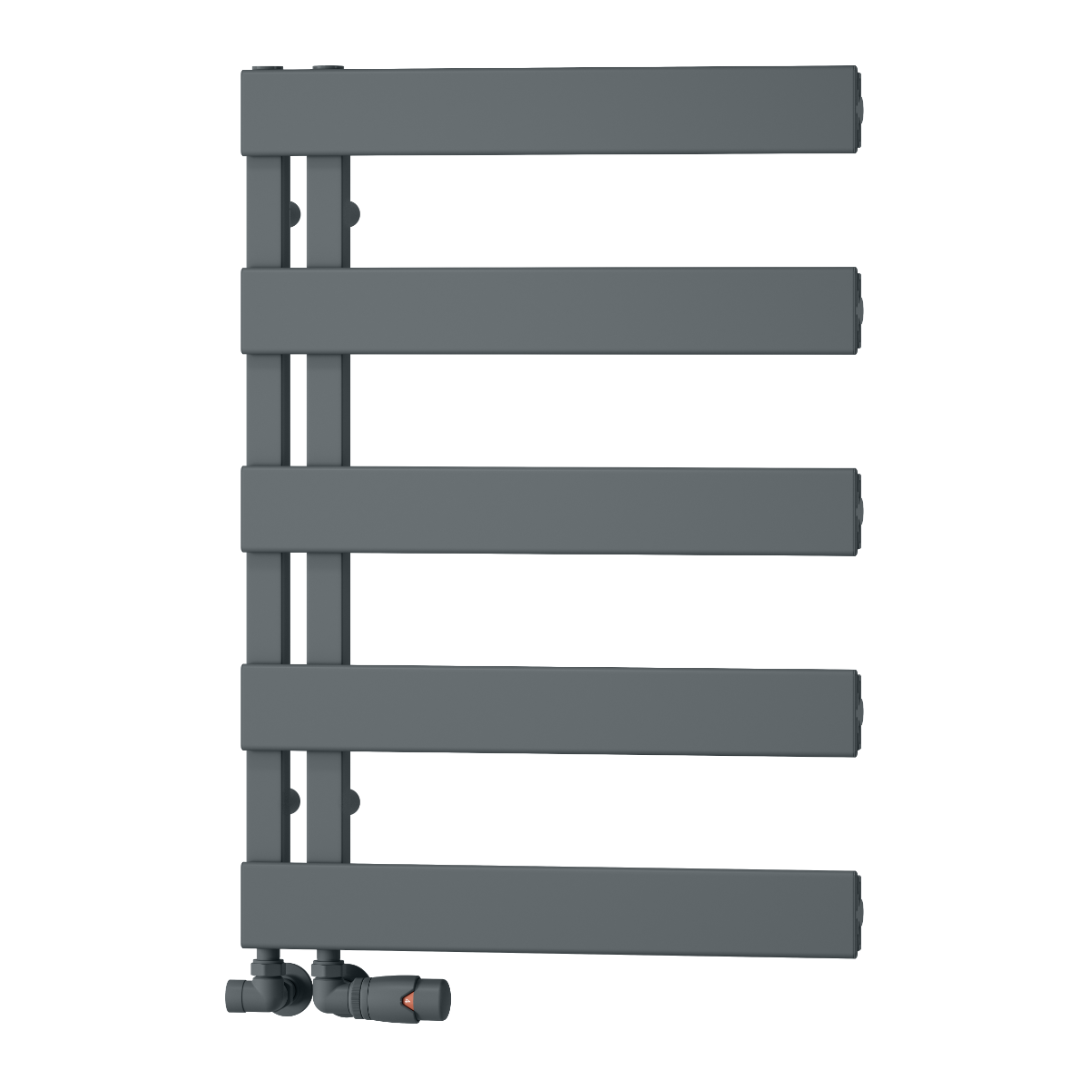 Reina Carpena Anthracite Designer Radiator 710mm X 500mm