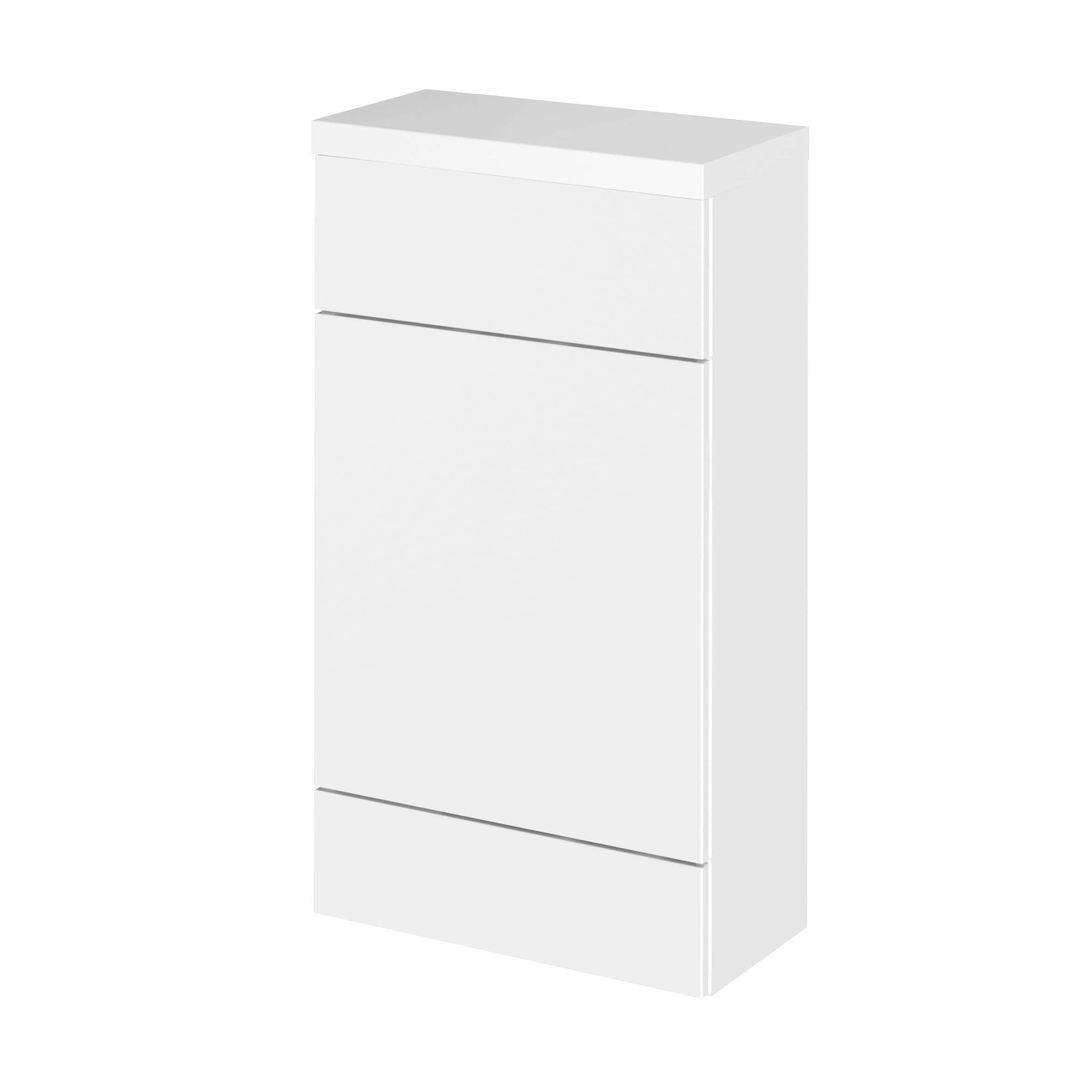 Sleek white bathroom storage cabinet with modern design for optimal space organisation and stylish aesthetics. Perfect for bathrooms needing functional, contemporary furniture.