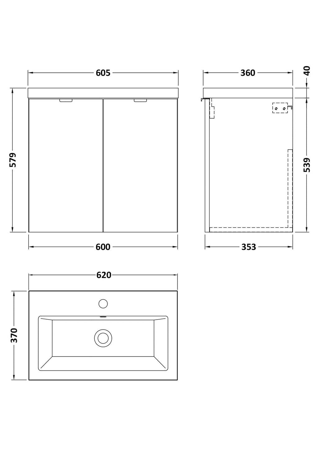 High-quality bathroom vanity unit with sleek design, ample storage, and durable materials, perfect for modern bathrooms and designed to optimise space and functionality.