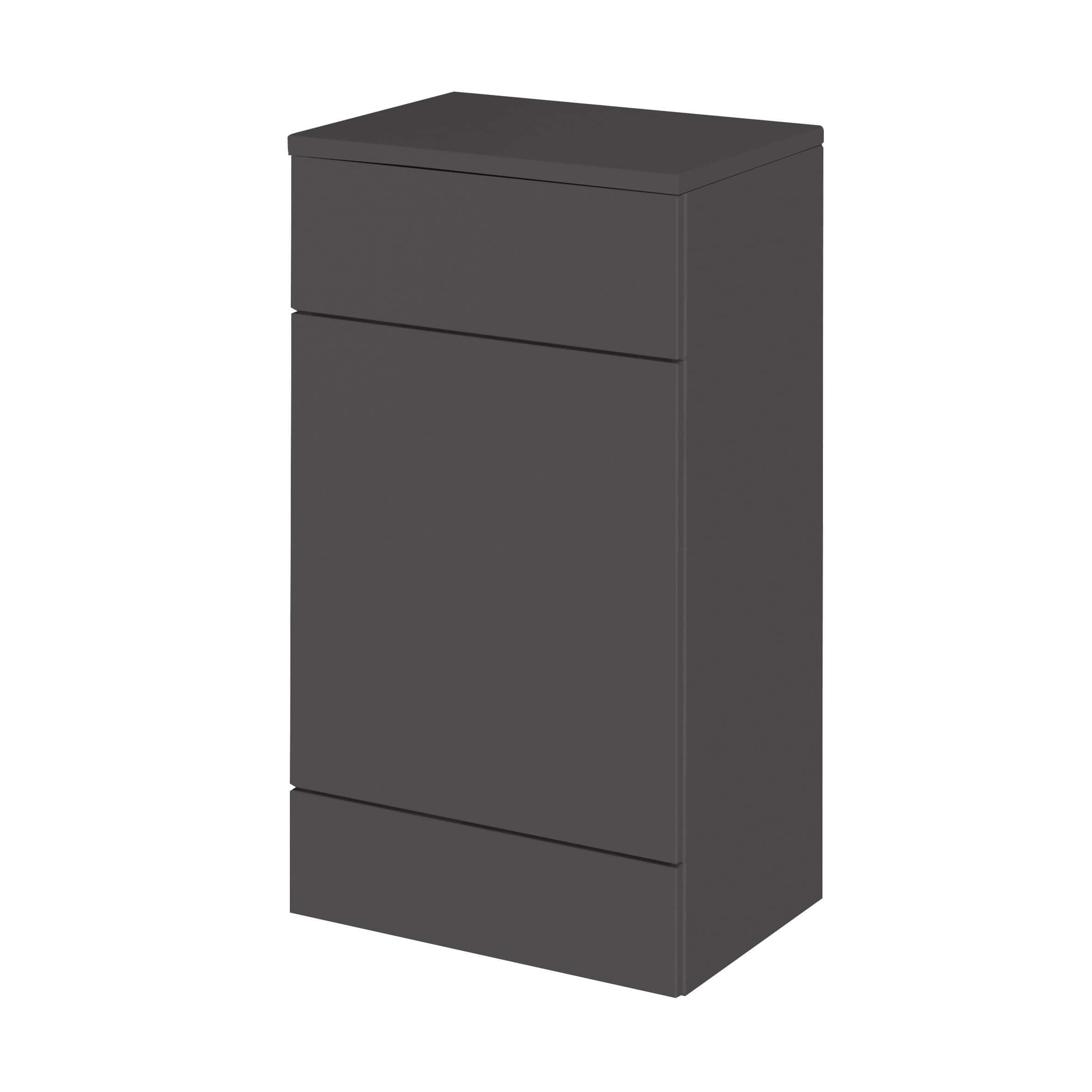 Black bathroom storage cabinet with three spacious drawers, modern design, ideal for organising bathroom essentials. Perfect for creating a sleek, clutter-free bathroom environment.