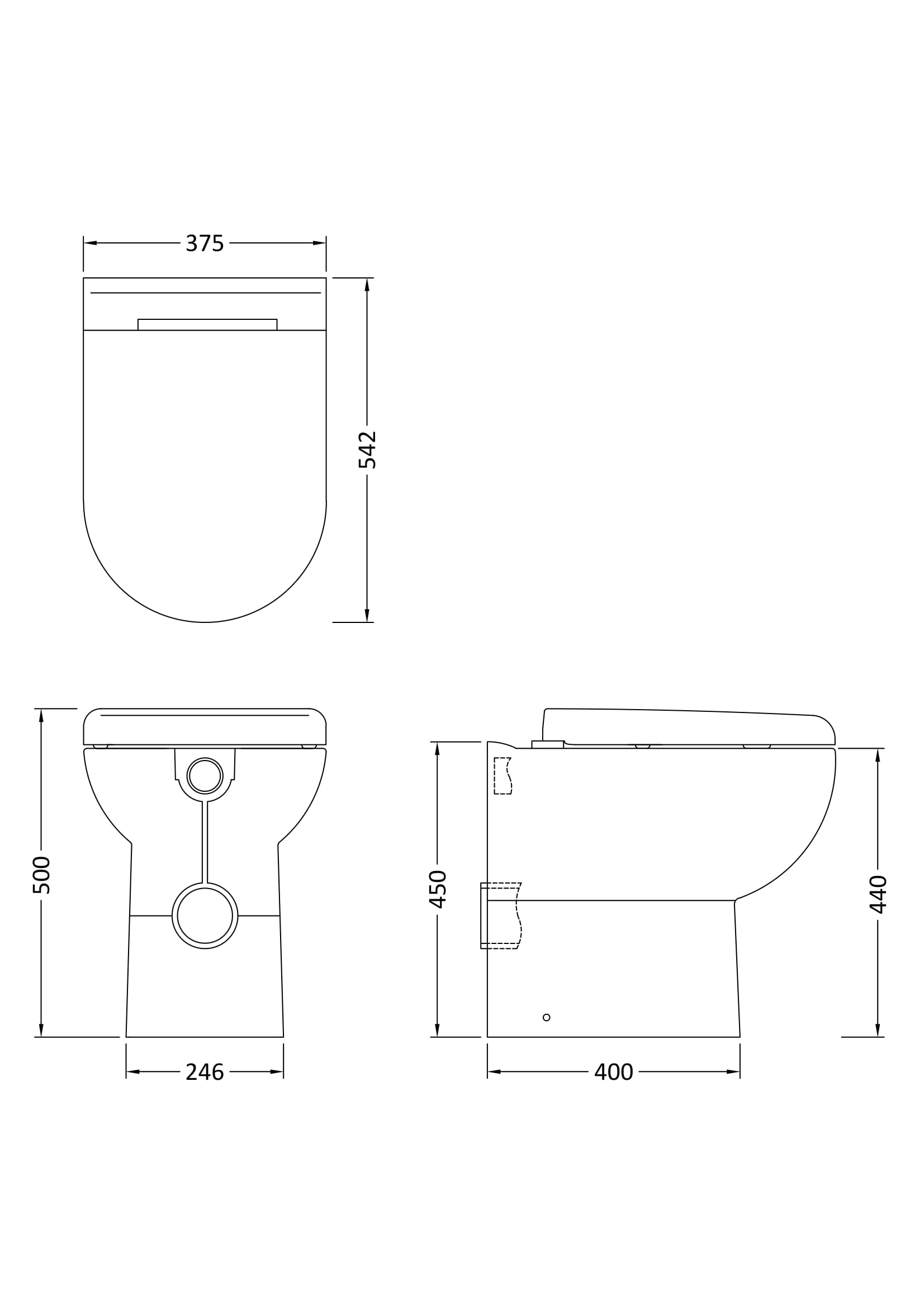 Sleek modern toilet with compact design, dual-flush system, and high-quality ceramic construction, ideal for contemporary bathrooms. Designed by Bubly Bathrooms for style and functionality.