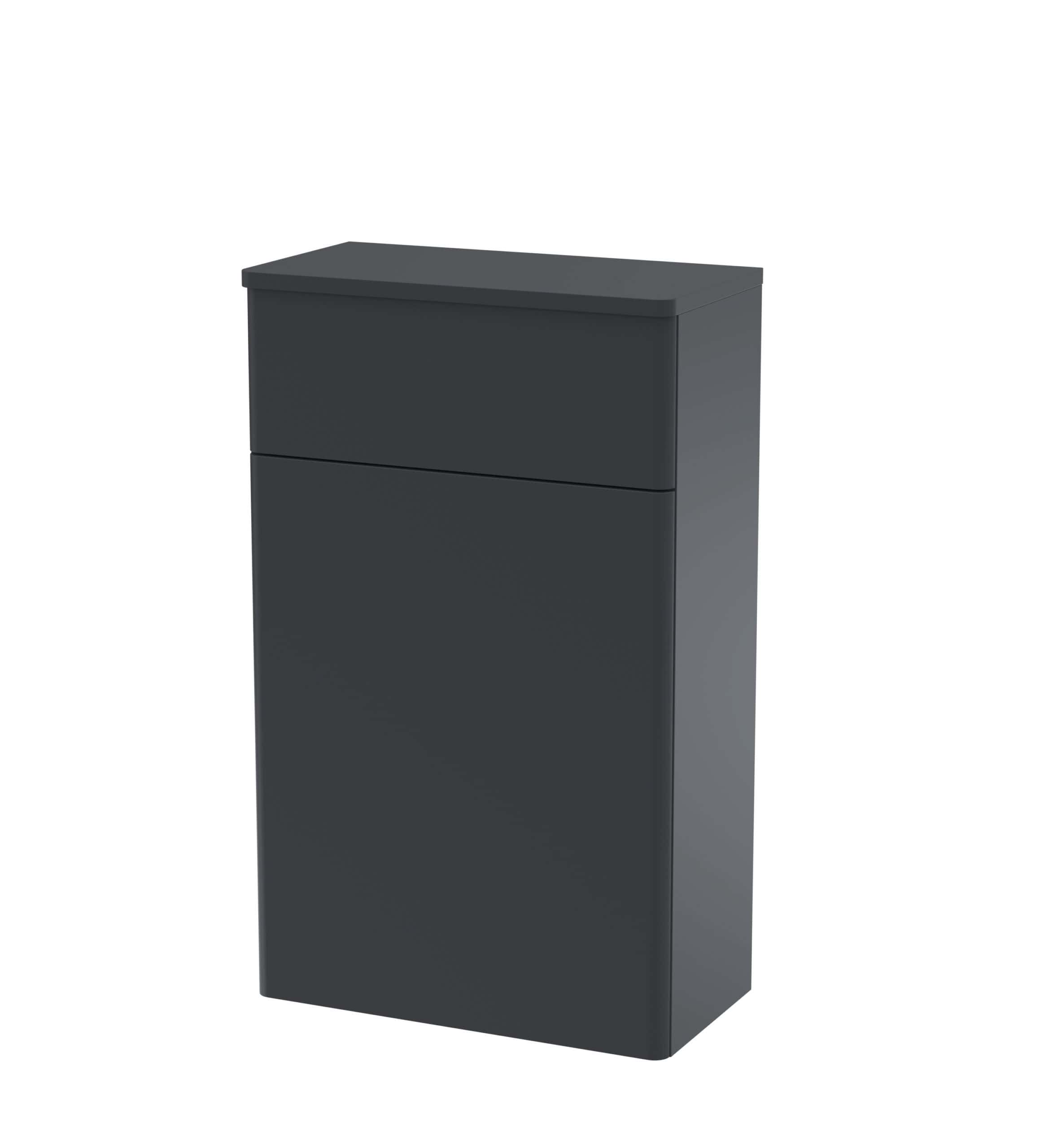 Solid black bathroom storage cabinet with sleek, modern design for bathrooms and utility rooms. Perfect for organising toiletries, towels, and accessories. Durable and stylish.