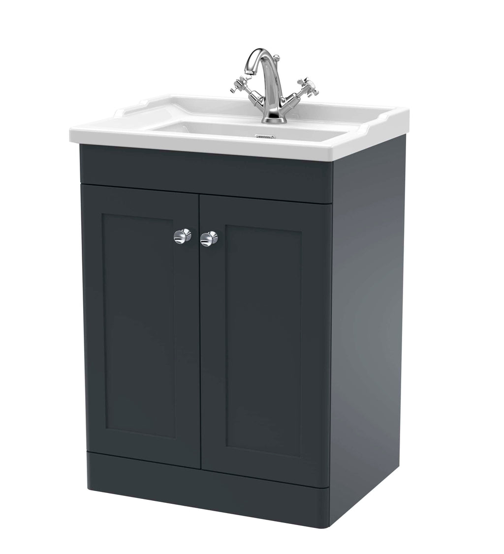 S black bathroom vanity unit with sink, chrome taps, storage cabinets, modern bathroom furniture, stylish and functional bathroom cabinet with basin, perfect for bathroom renovation or upgrade.