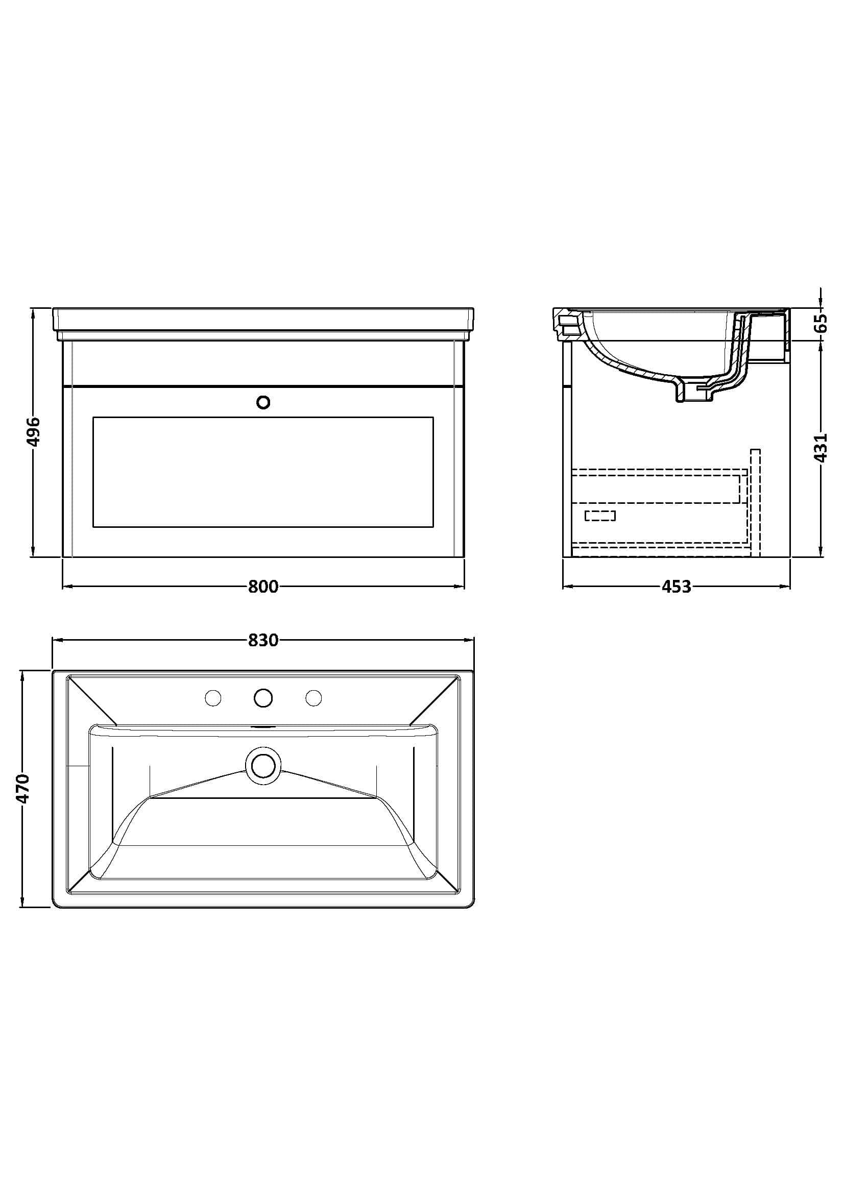 Contemporary bathroom vanity with integrated basin, sleek design, and ample storage space, perfect for modern bathroom renovation projects.